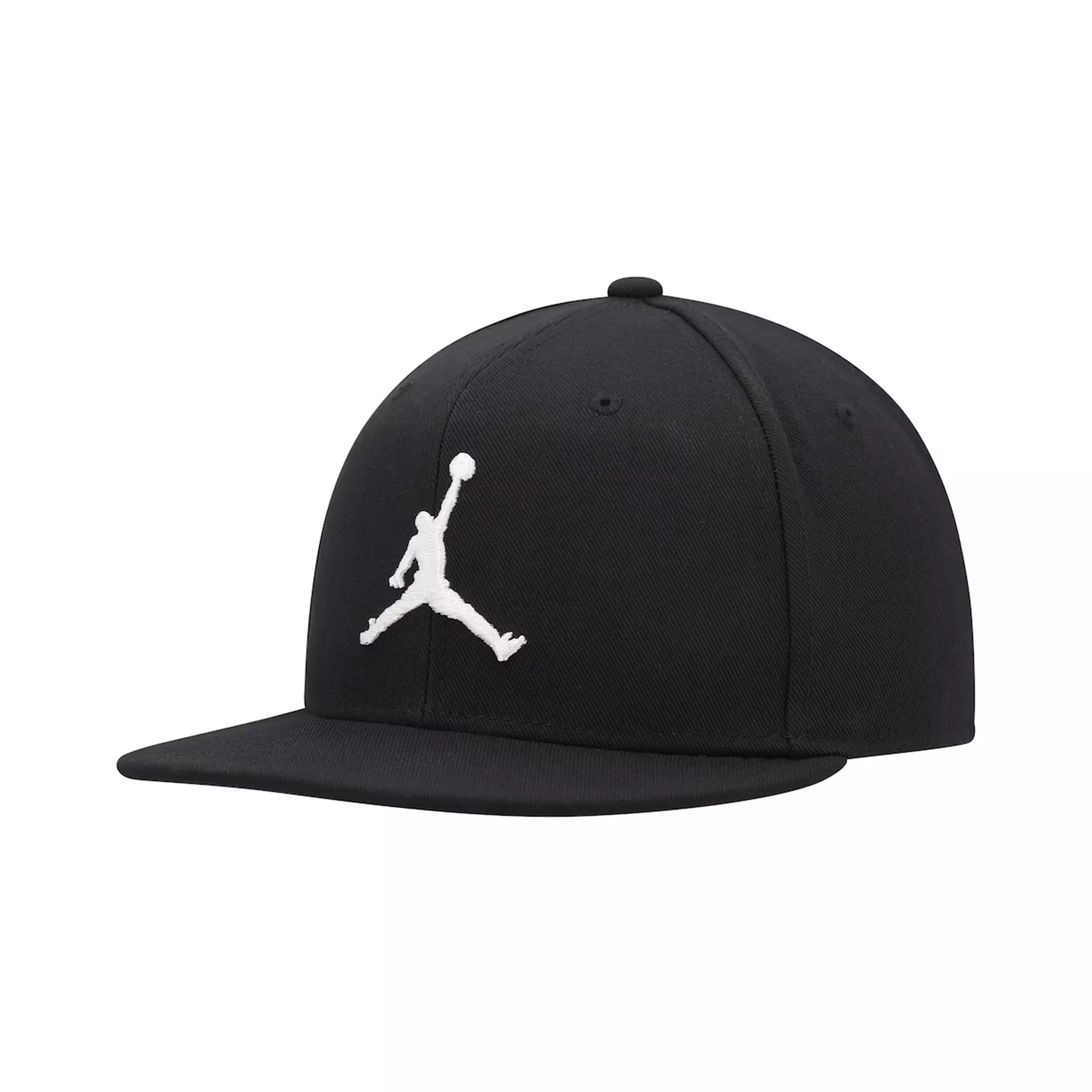 Jordan Jumpman Pro Snapback Cap-Black/White - BLACK