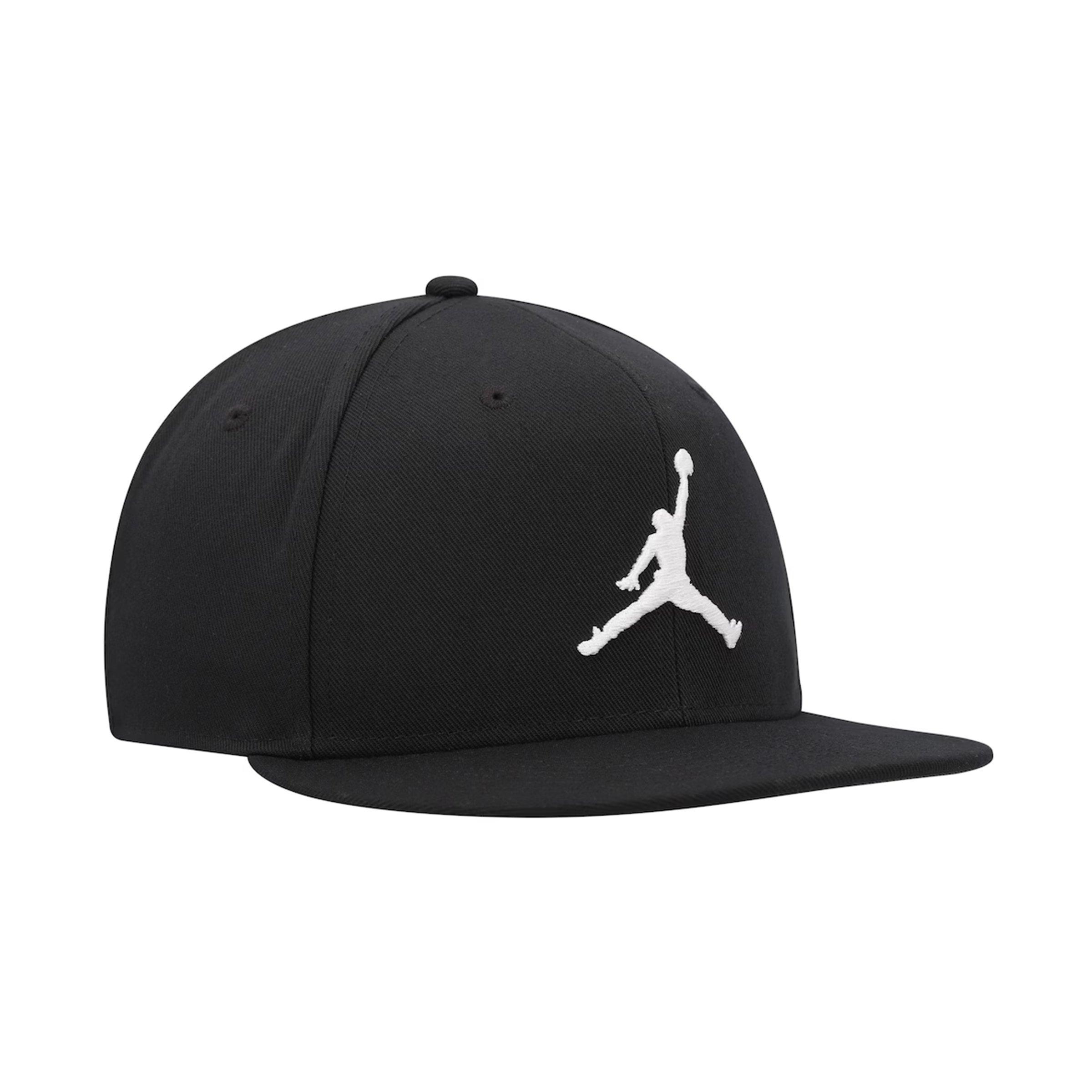 Jordan Jumpman Pro Snapback Cap-Black/White - BLACK Thumbnail View 2