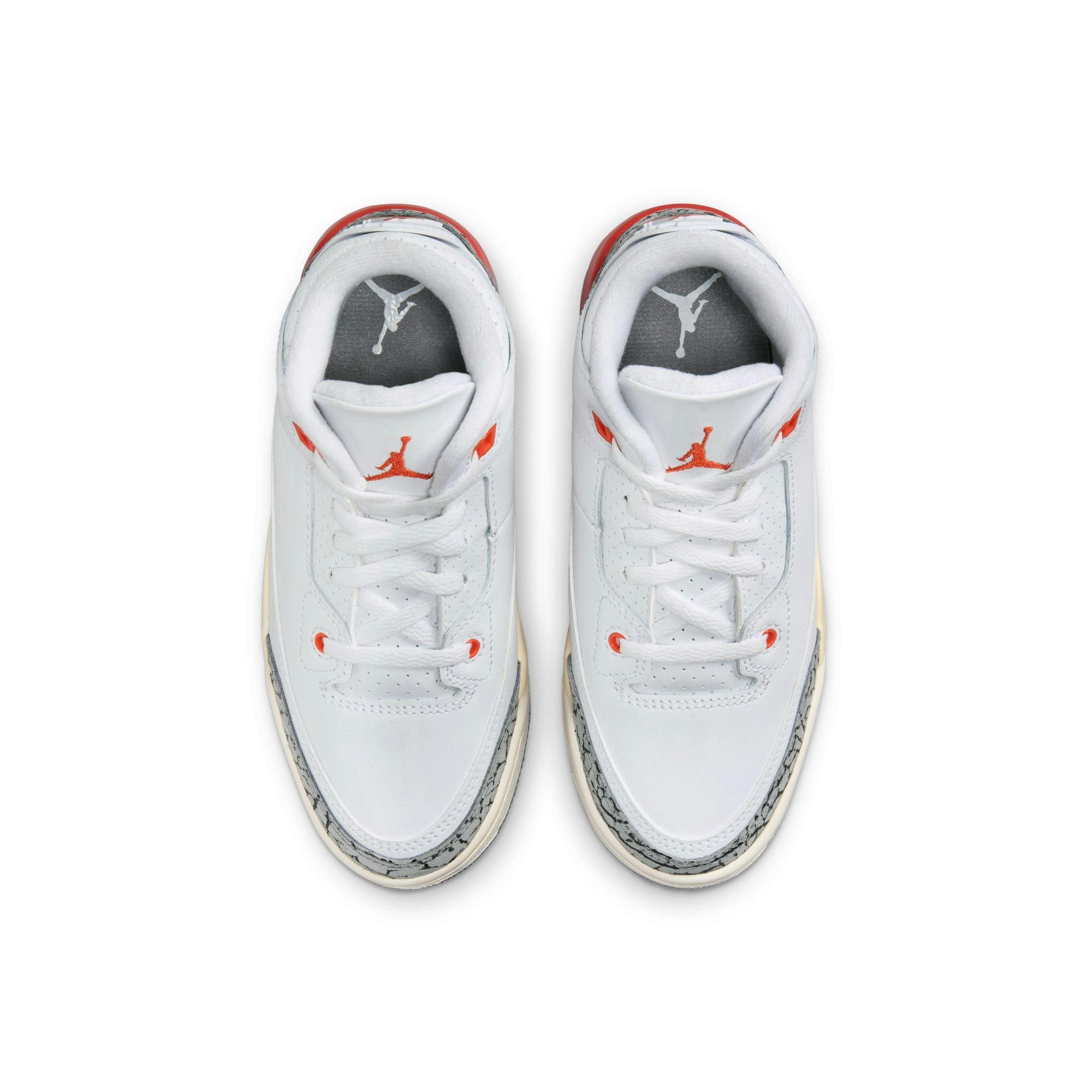 Jordan 3 Retro Preschool Girls' “Georgia Peach” Shoe