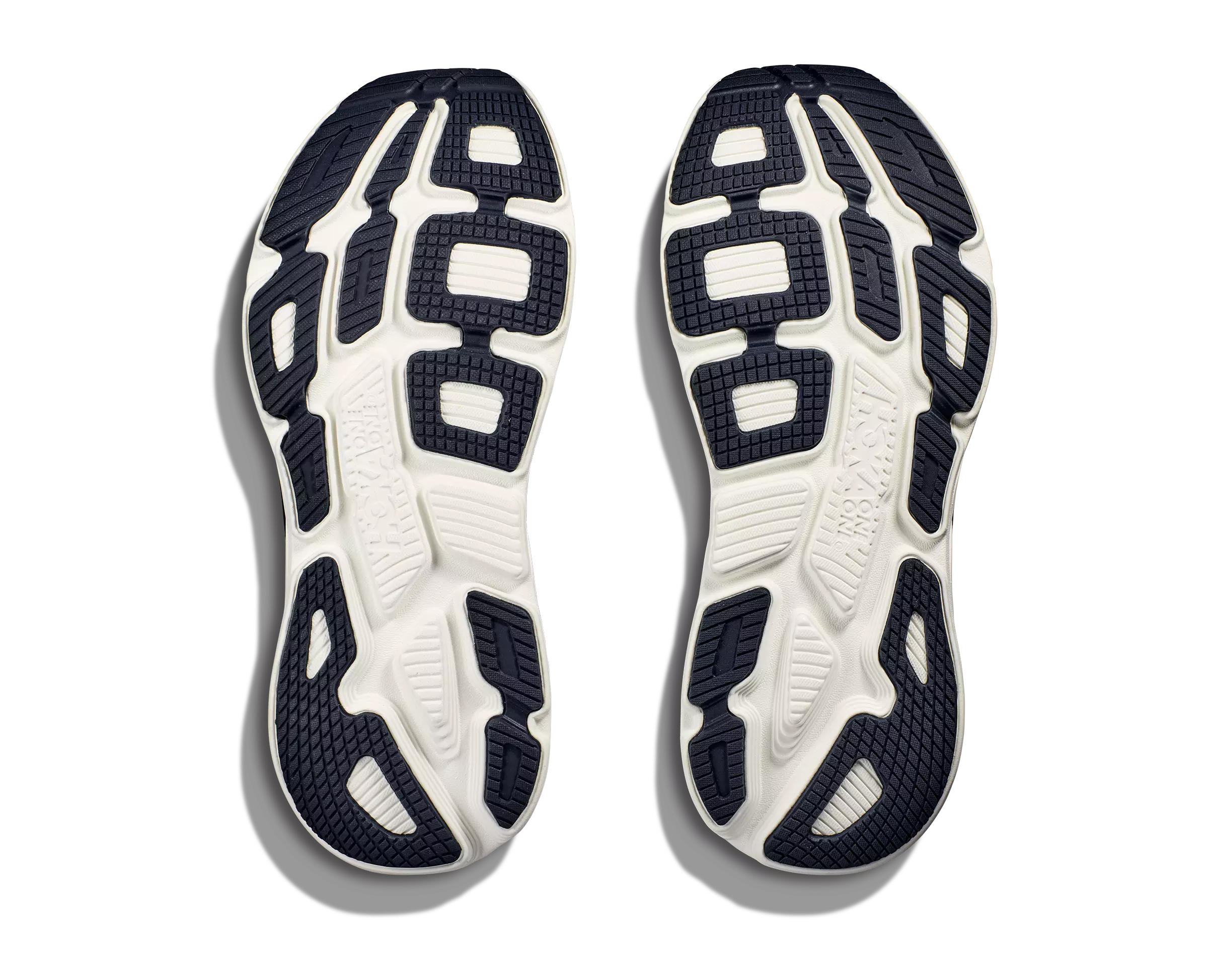 Hoka Bondi 7 "Outer Space/White" Men's Running Shoe - NAVY/WHITE