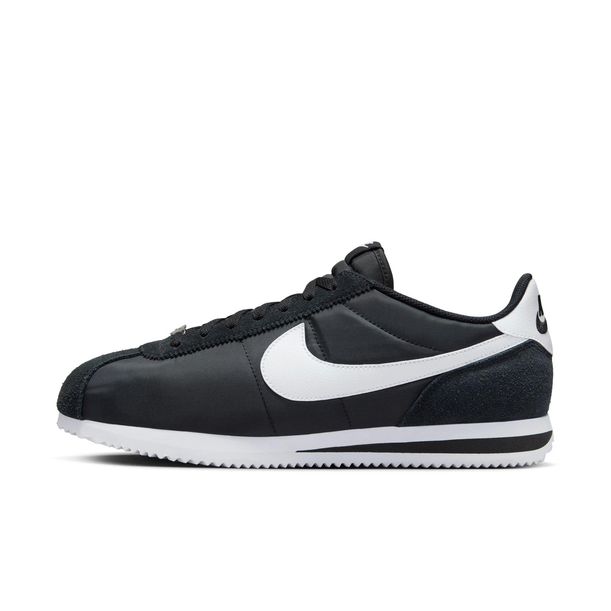 Nike Cortez TXT "Black/White" Men's Shoe - BLACK/WHITE Thumbnail View 3