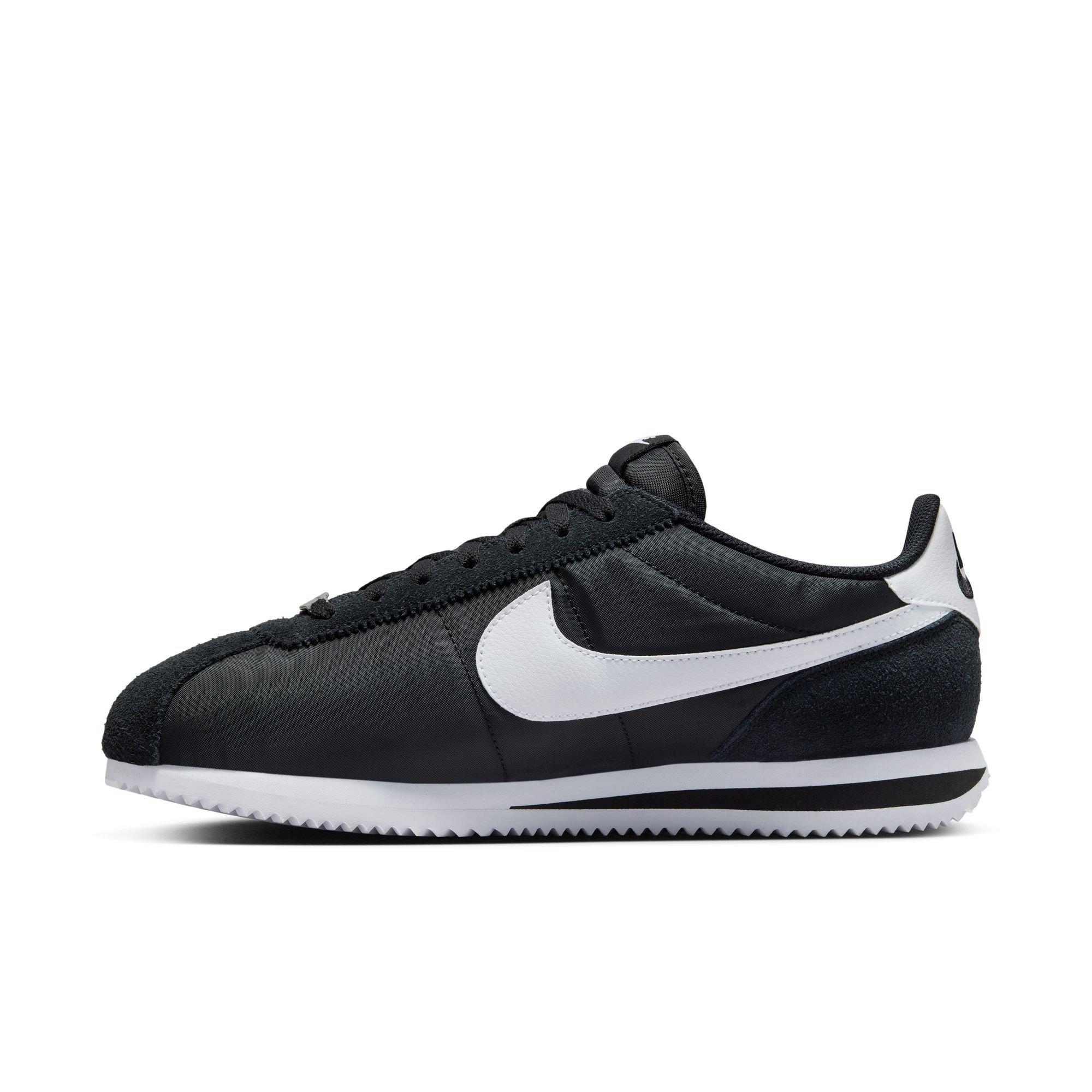Nike Cortez TXT "Black/White" Men's Shoe - BLACK/WHITE Thumbnail View 4