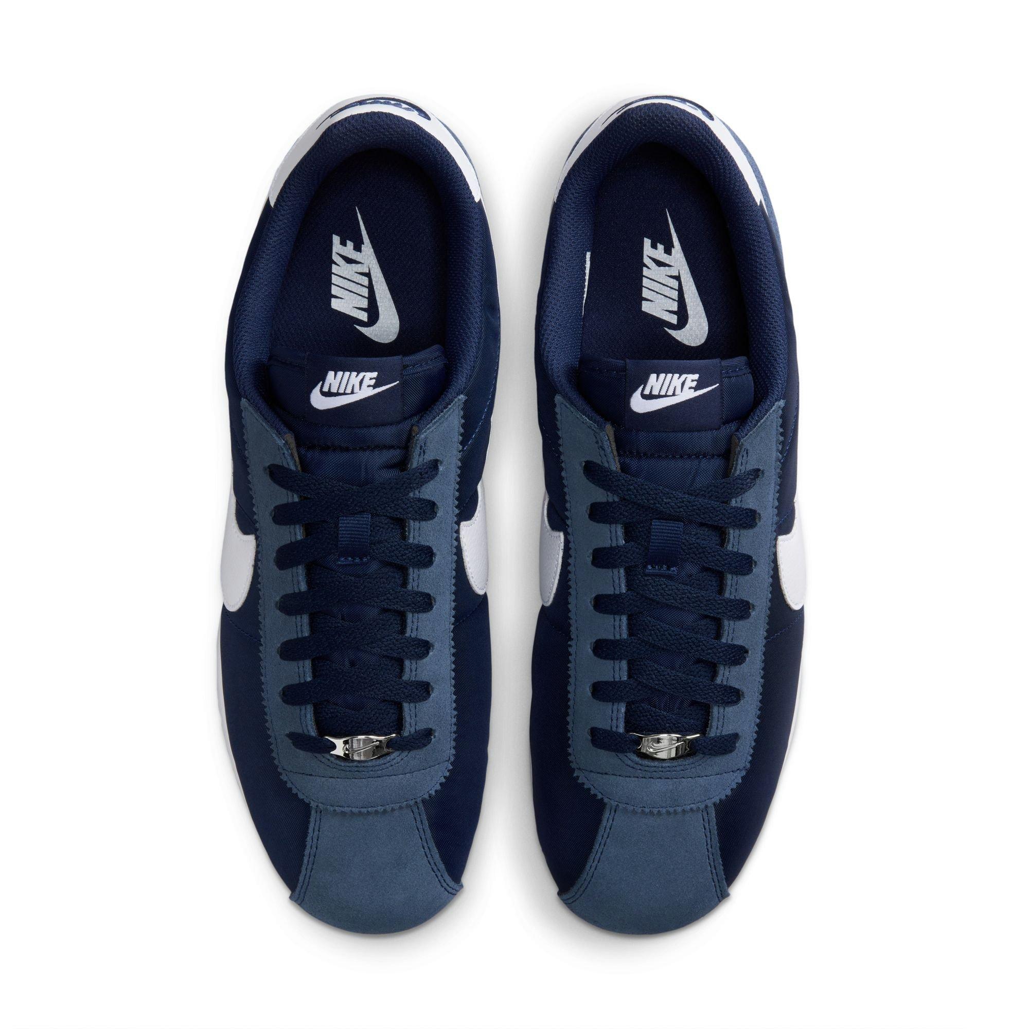 Nike Cortez TXT "Midnight Navy/White" Men's Shoe - NAVY/WHITE Thumbnail View 7