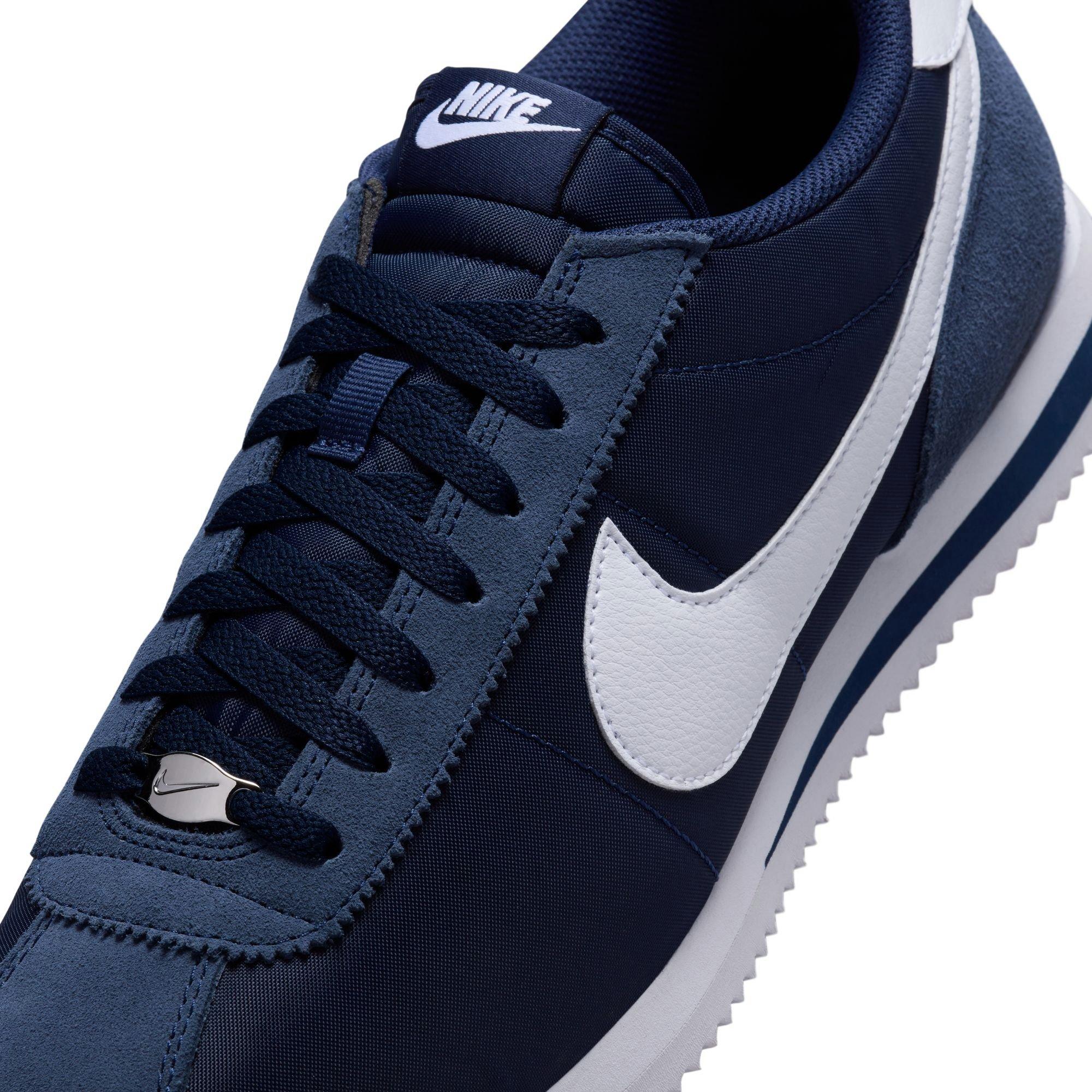 Nike Cortez TXT "Midnight Navy/White" Men's Shoe - NAVY/WHITE Thumbnail View 10