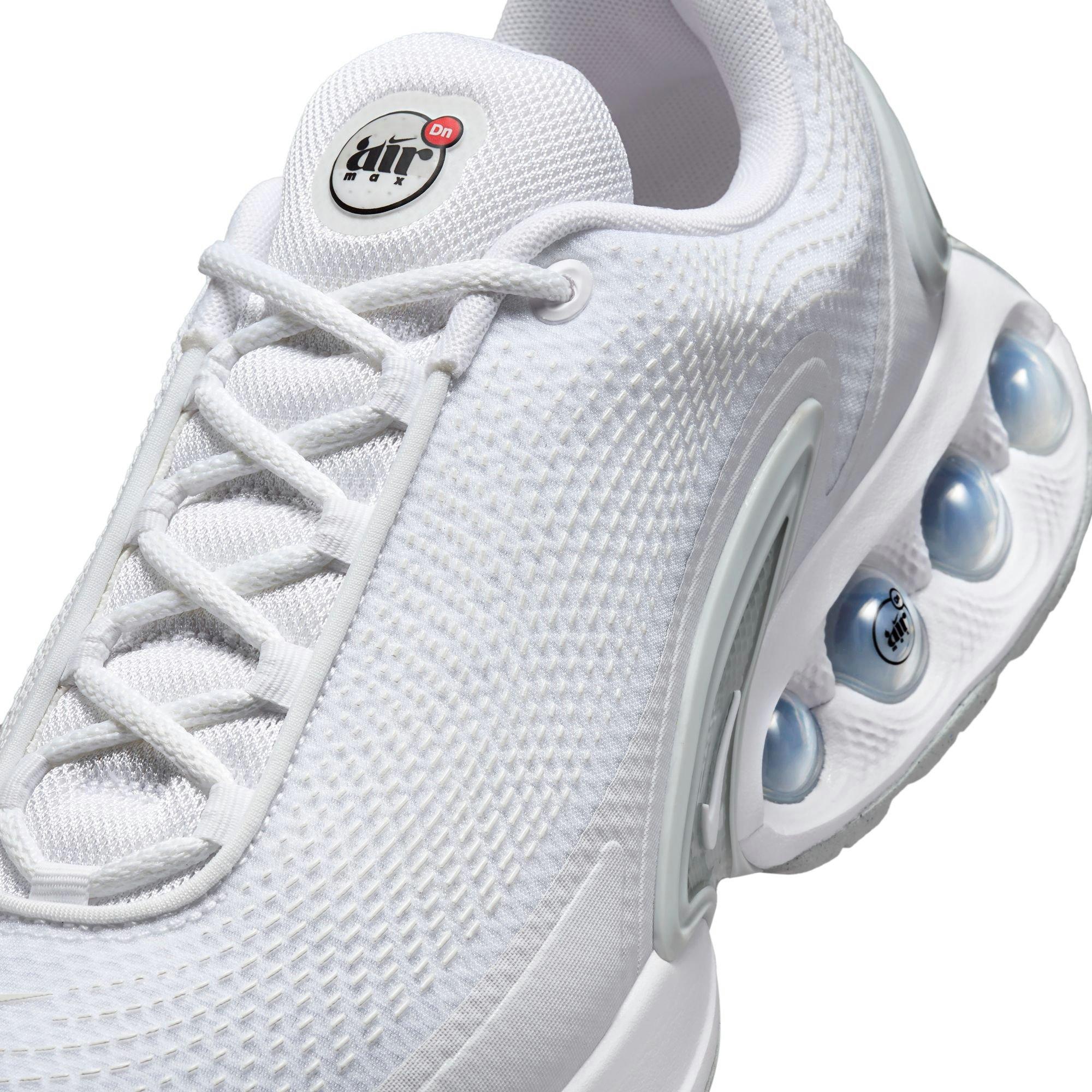 Nike Air Max Dn "White" Men's Shoe - WHITE/METALLIC SILVER Thumbnail View 4