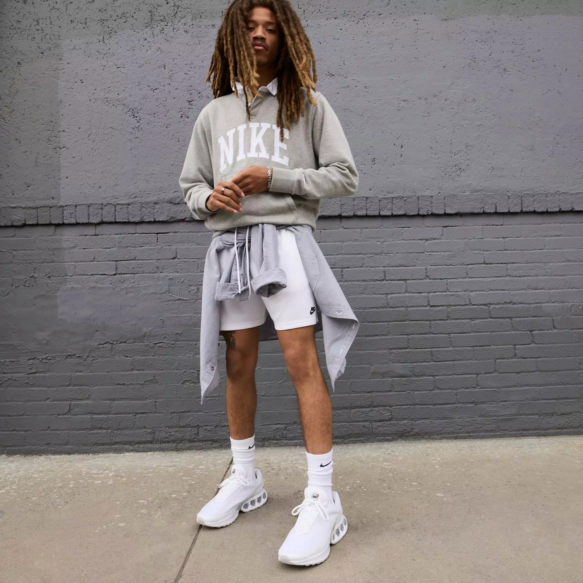 Nike Air Max Dn "White" Men's Shoe - WHITE/METALLIC SILVER