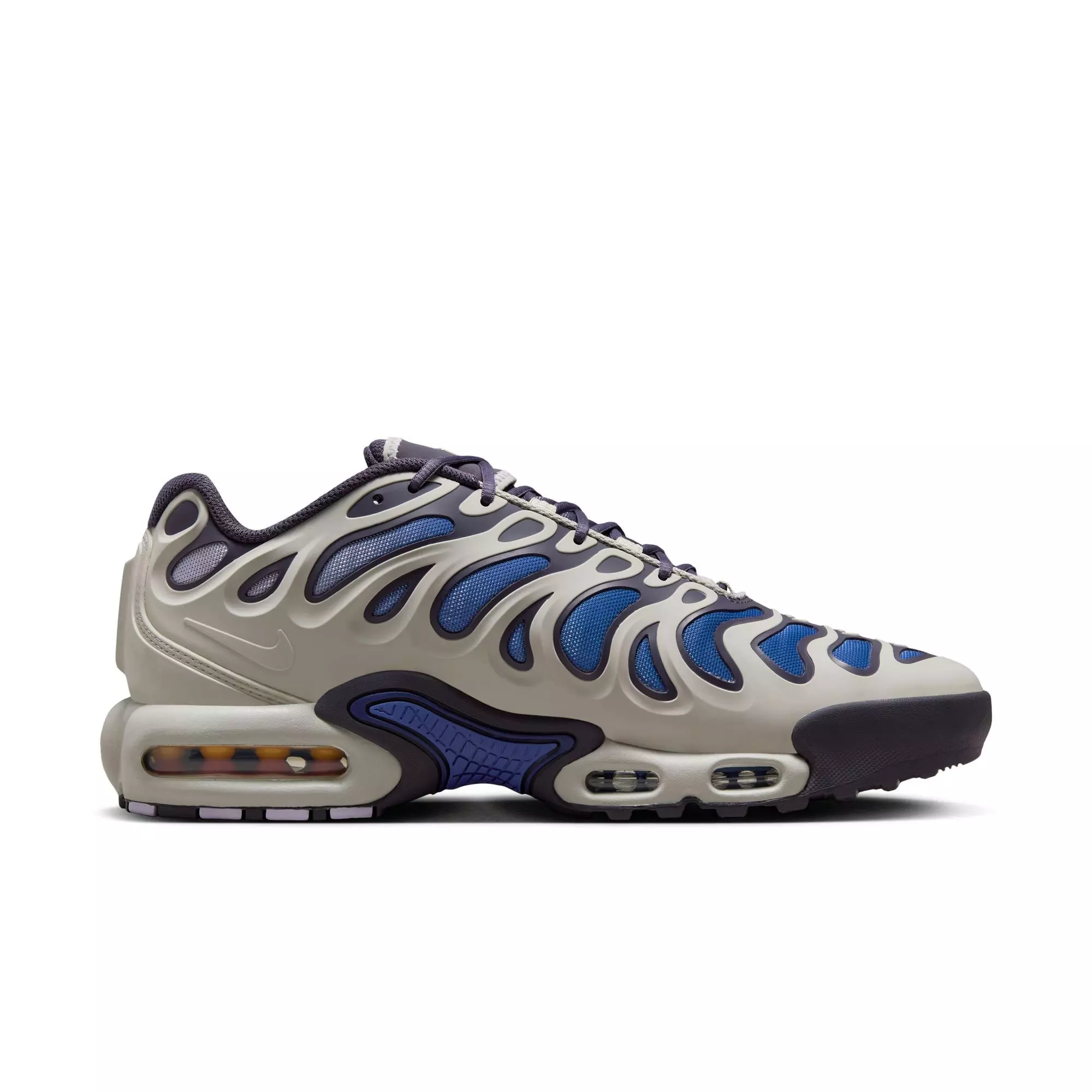 Nike Air Max Plus Drift "Lt Iron Ore/Concord/Dark Raisin" Men's Shoe - GREY/PURPLE