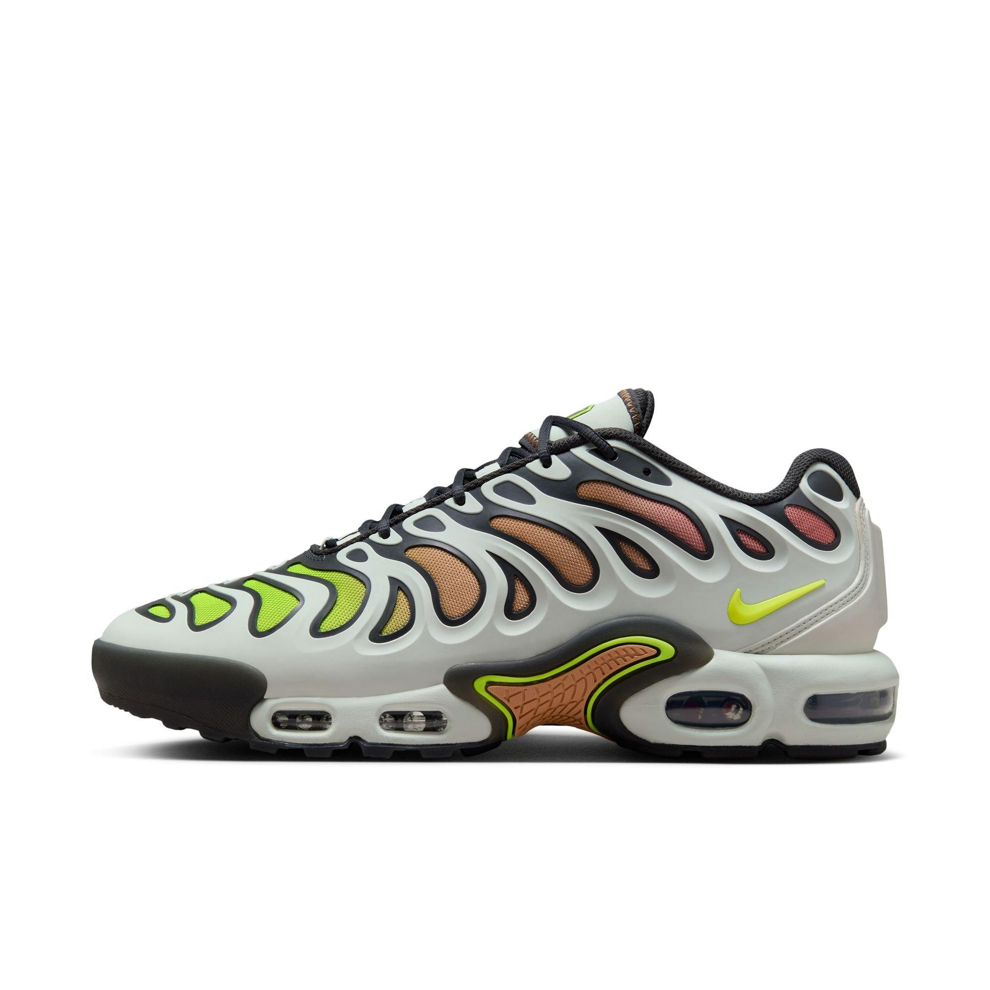Nike Air Max Plus Drift "Light Silver/Volt/Dk Smoke Grey" Men's Shoe - SILVER Thumbnail View 3