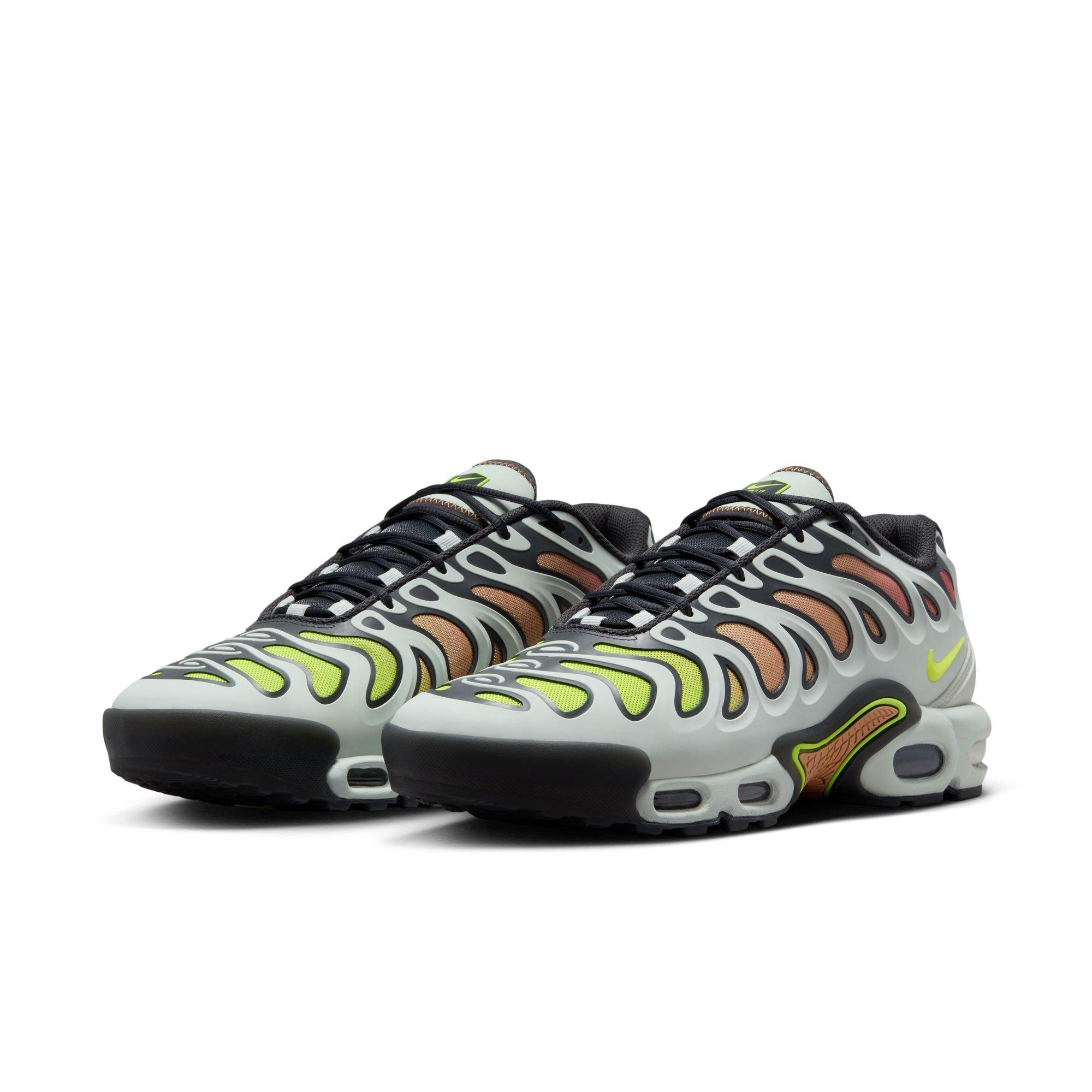 Nike Air Max Plus Drift "Light Silver/Volt/Dk Smoke Grey" Men's Shoe - SILVER Thumbnail View 5