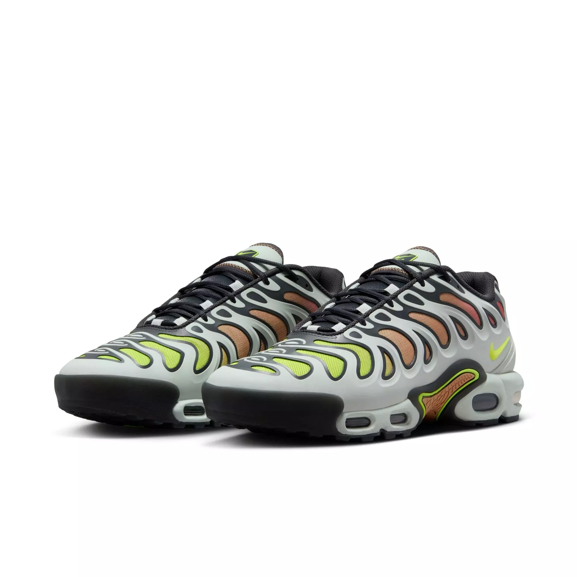 Nike Air Max Plus Drift "Light Silver/Volt/Dk Smoke Grey" Men's Shoe - SILVER