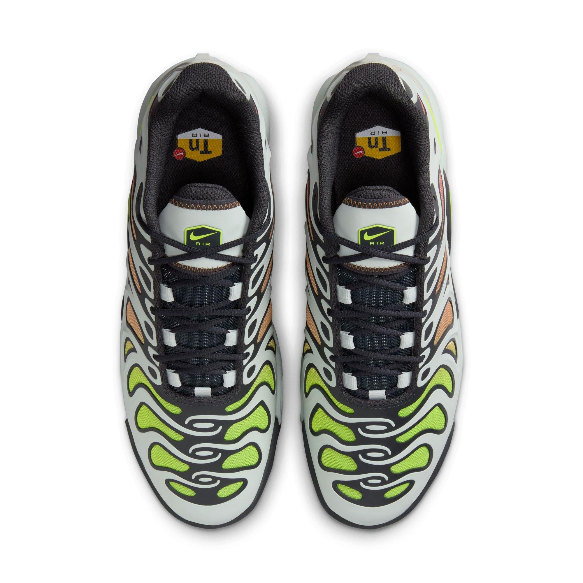 Nike Air Max Plus Drift "Light Silver/Volt/Dk Smoke Grey" Men's Shoe - SILVER Thumbnail View 7