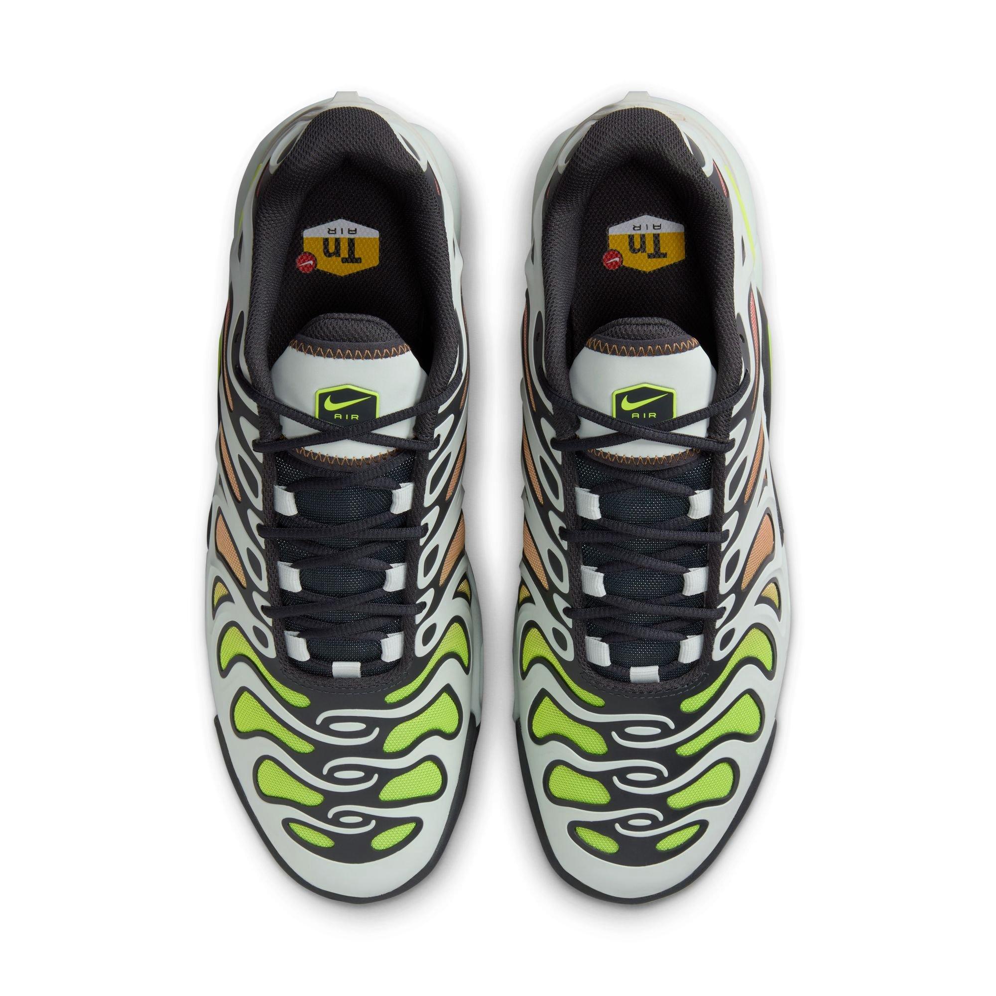 Nike Air Max Plus Drift Men's "Light Silver/Volt/Dk Smoke Grey" Shoe