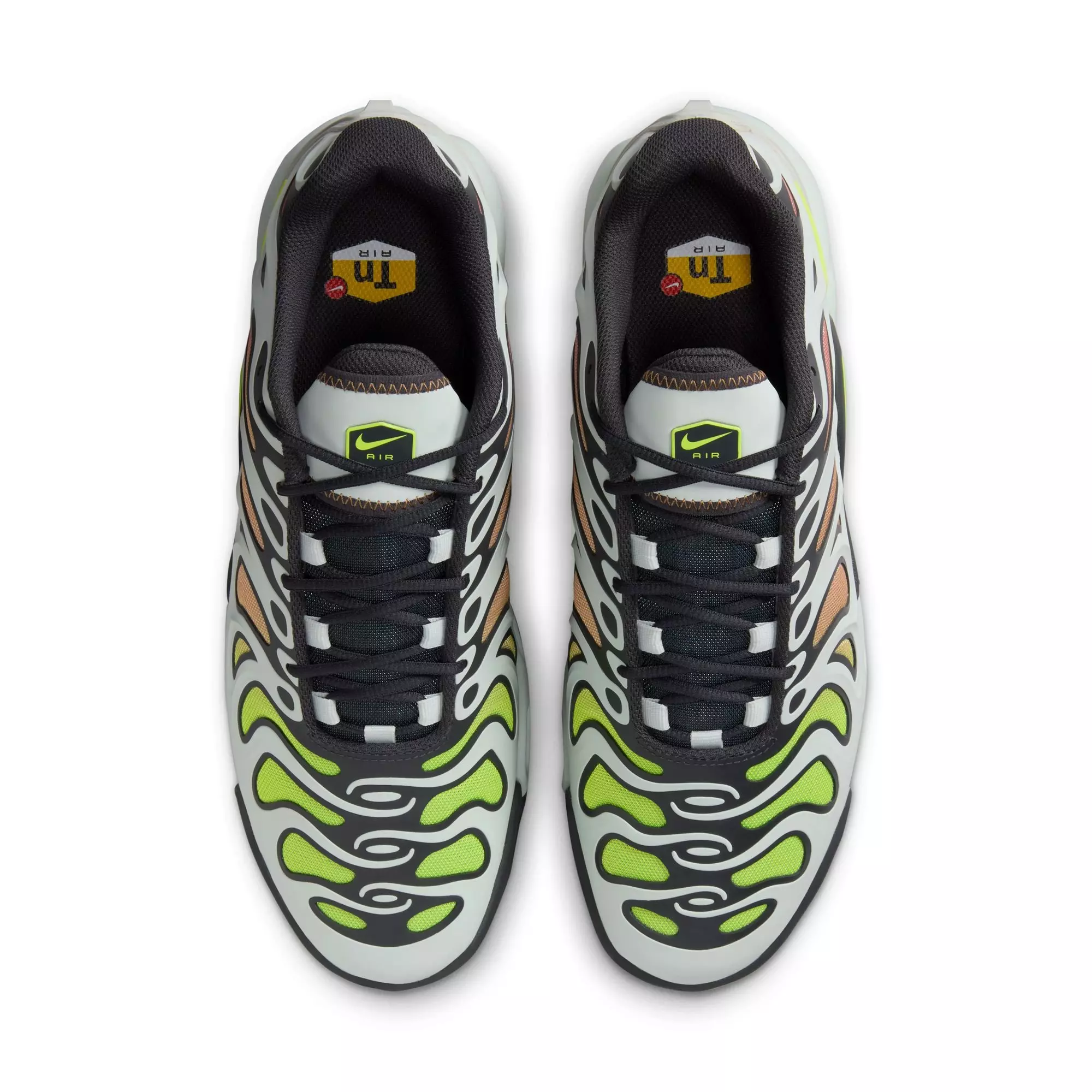 Nike Air Max Plus Drift "Light Silver/Volt/Dk Smoke Grey" Men's Shoe - SILVER