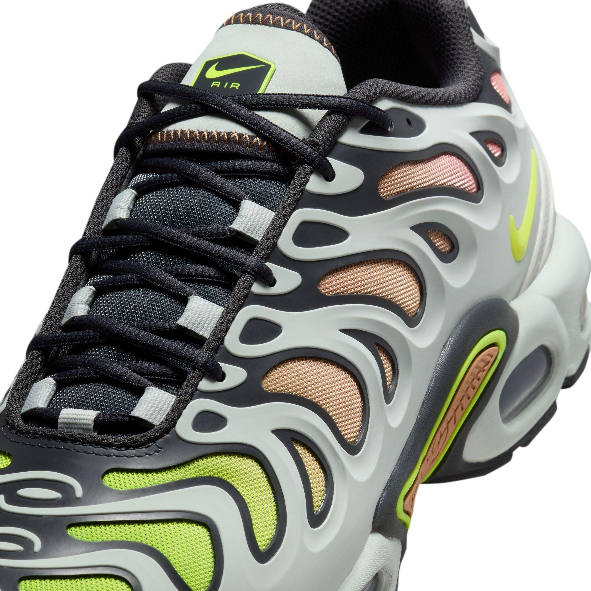 Nike Air Max Plus Drift "Light Silver/Volt/Dk Smoke Grey" Men's Shoe - SILVER Thumbnail View 9