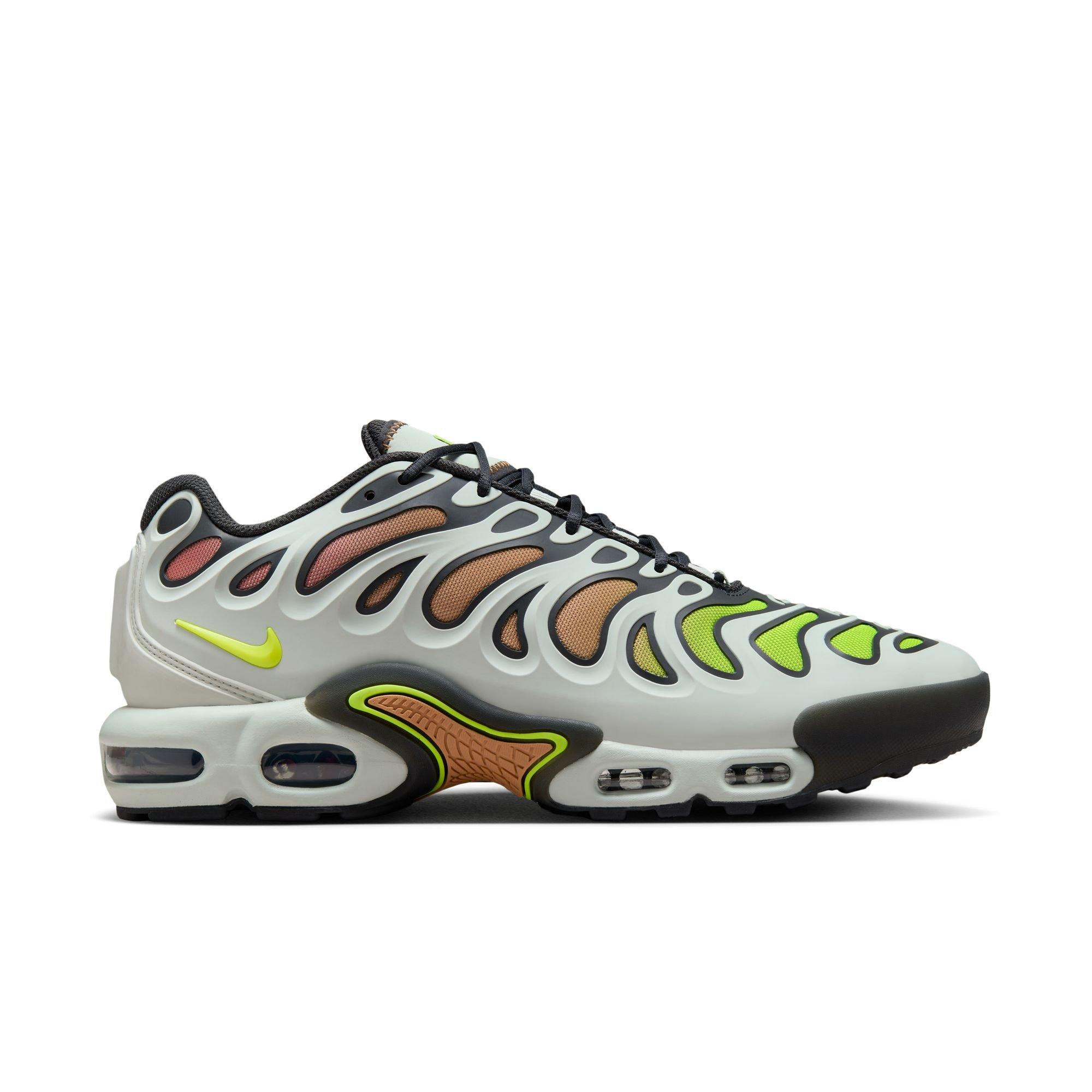 Nike Air Max Plus Drift Men's "Light Silver/Volt/Dk Smoke Grey" Shoe