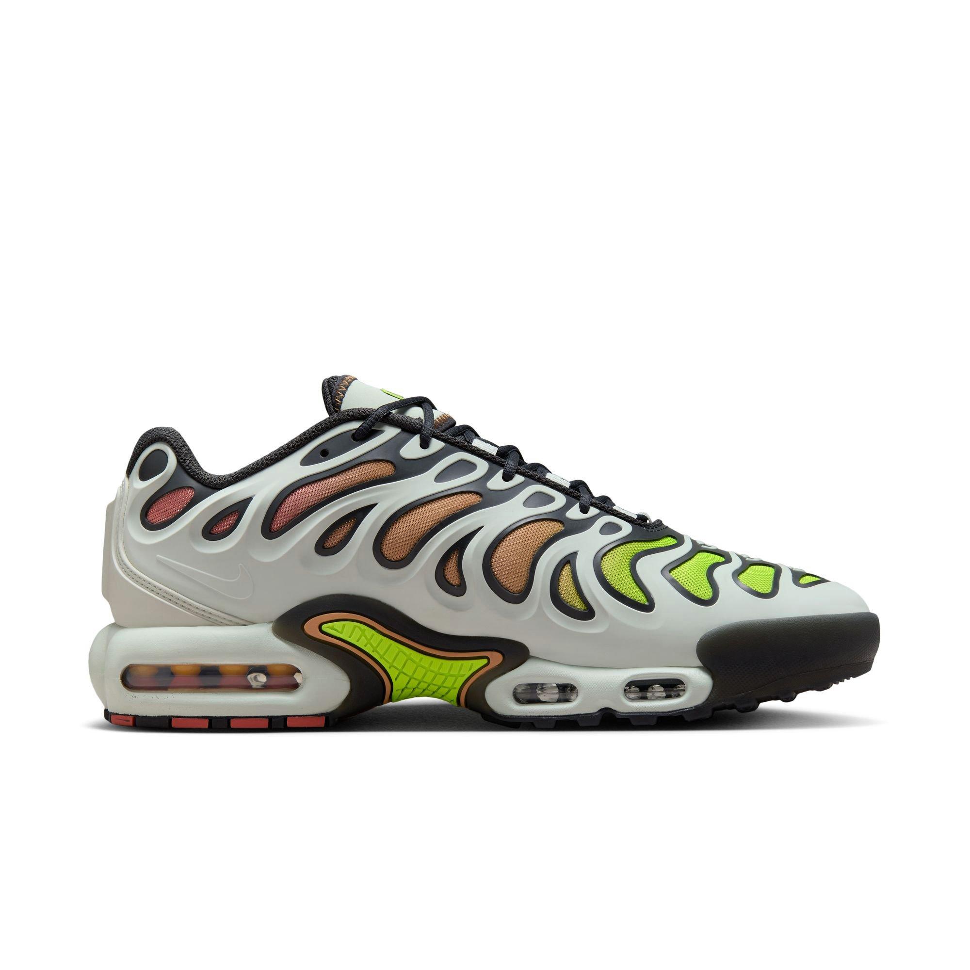 Nike Air Max Plus Drift Men's "Light Silver/Volt/Dk Smoke Grey" Shoe