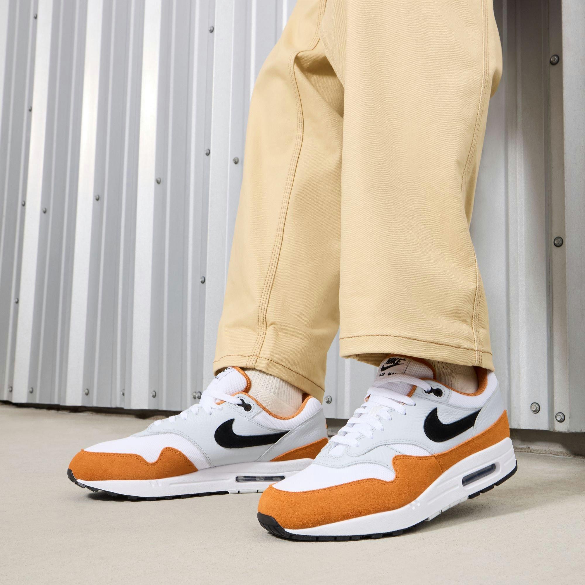 Nike Air Max 1 Men's "White/Black/Monarch/Pure Platinum" Shoe