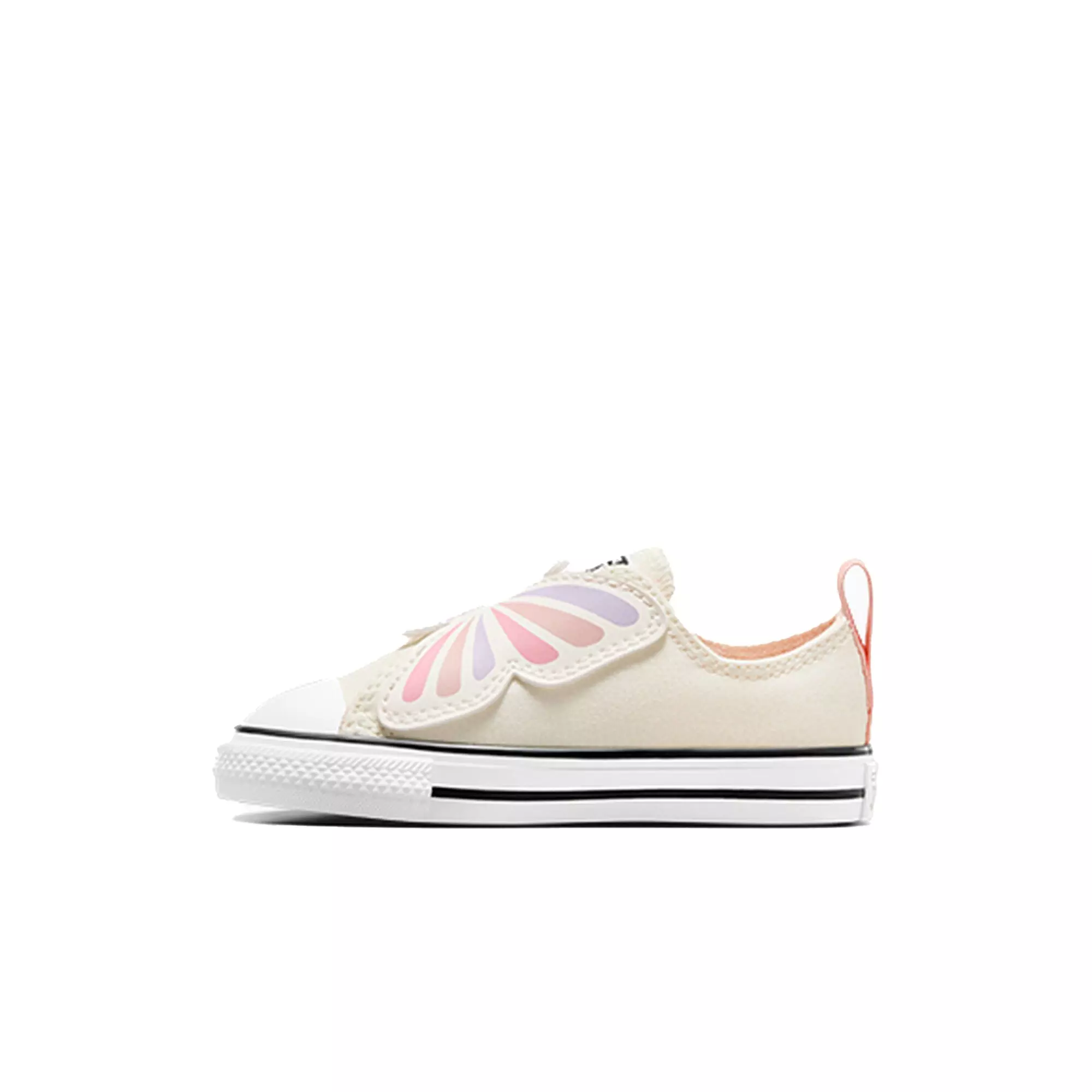 Converse Chuck Taylor All Star One Strap "Butterflies" Toddler Girls' Shoe - PEACH