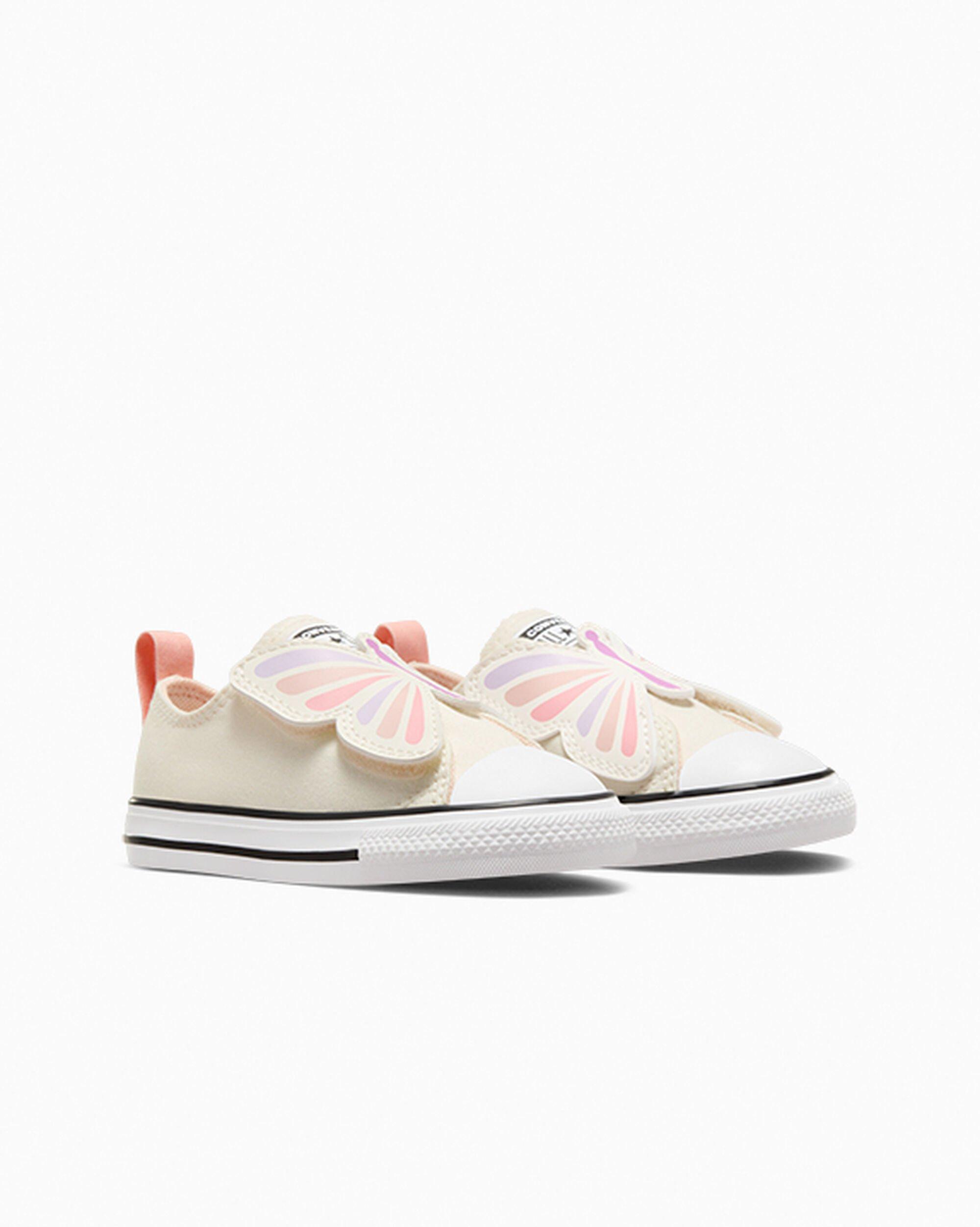 Converse Chuck Taylor All Star One Strap Toddler Girls' "Butterflies" Shoe