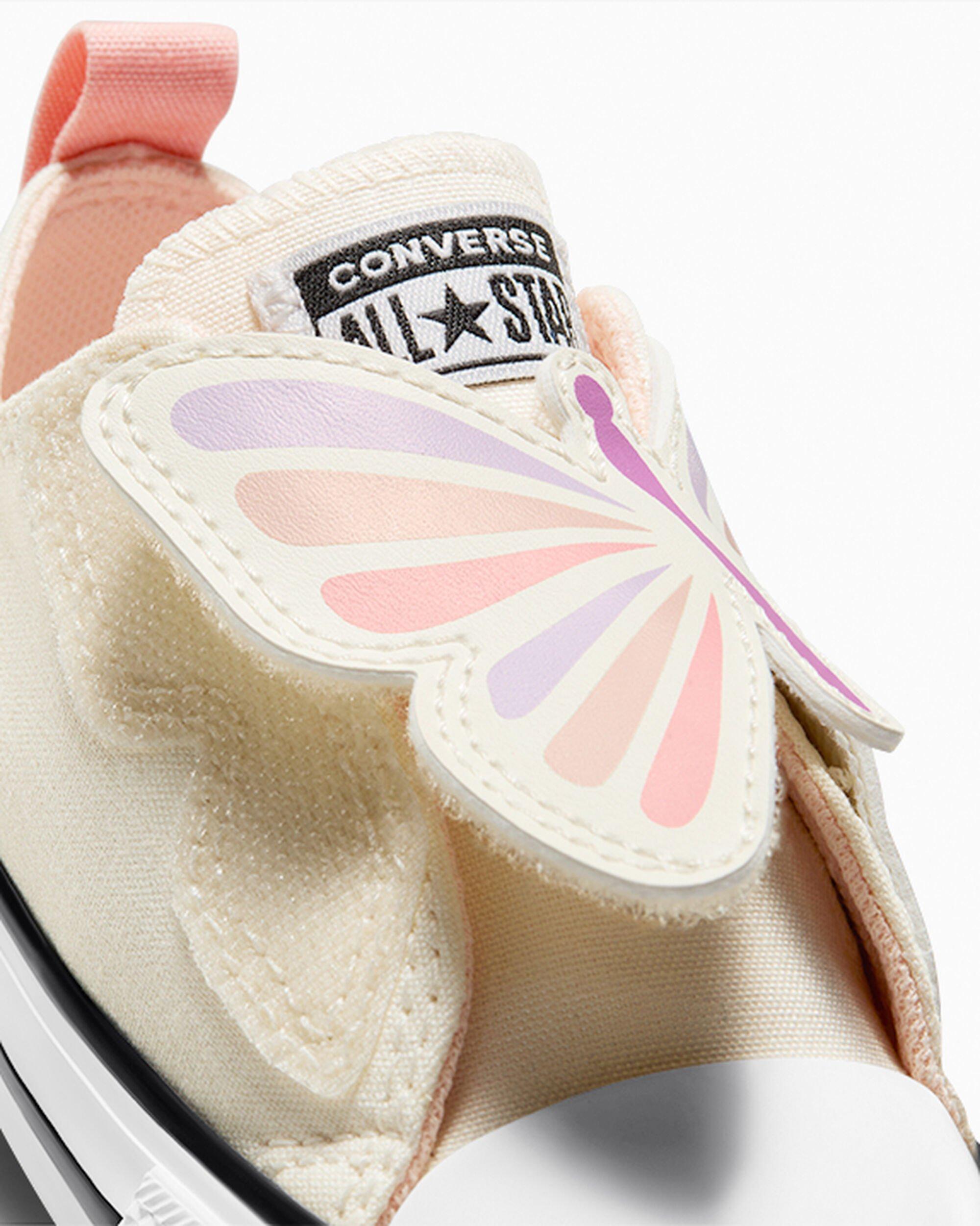 Converse Chuck Taylor All Star One Strap Toddler Girls' "Butterflies" Shoe