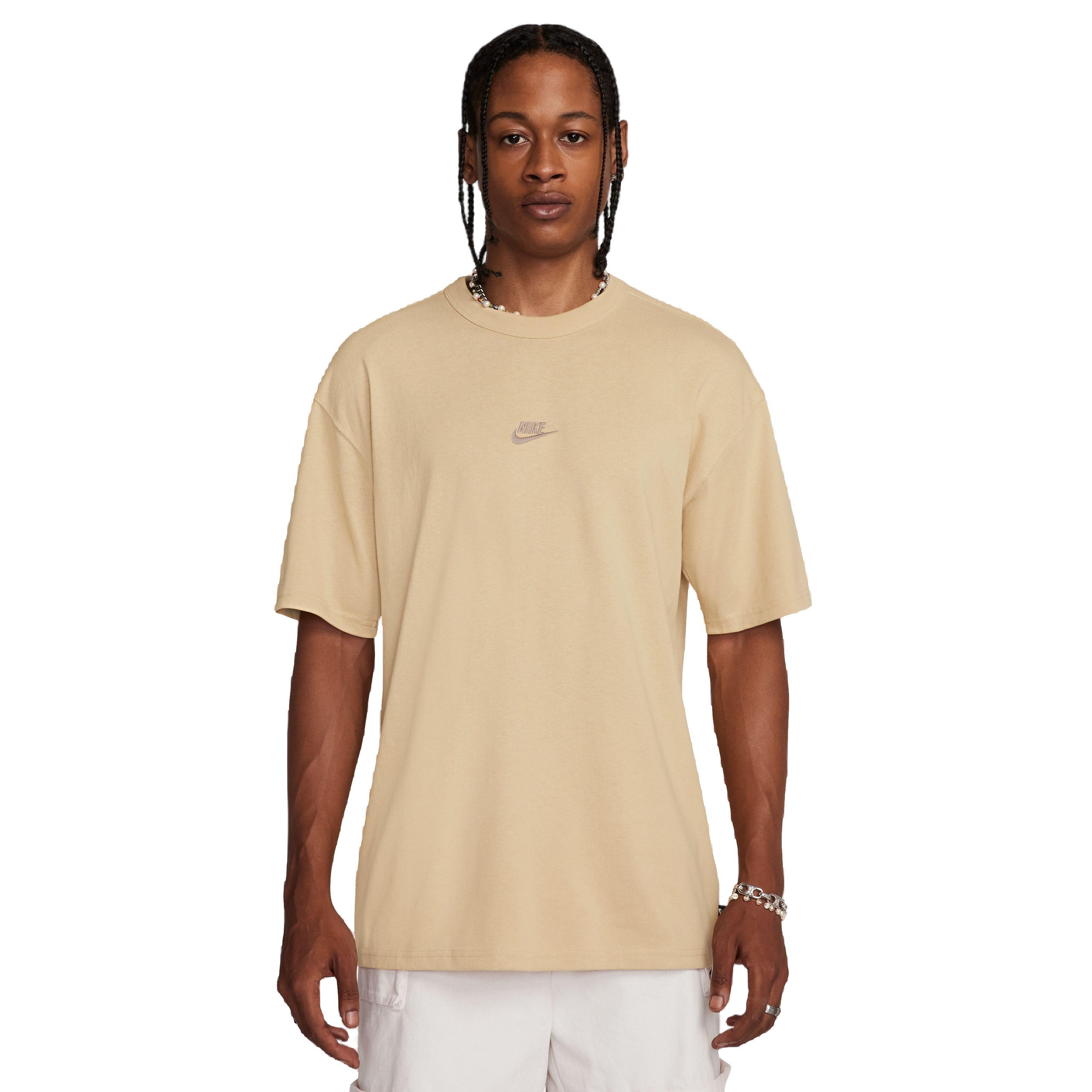 Nike Men's Sportswear Premium Essentials Tee-Beige - BEIGE Thumbnail View 1