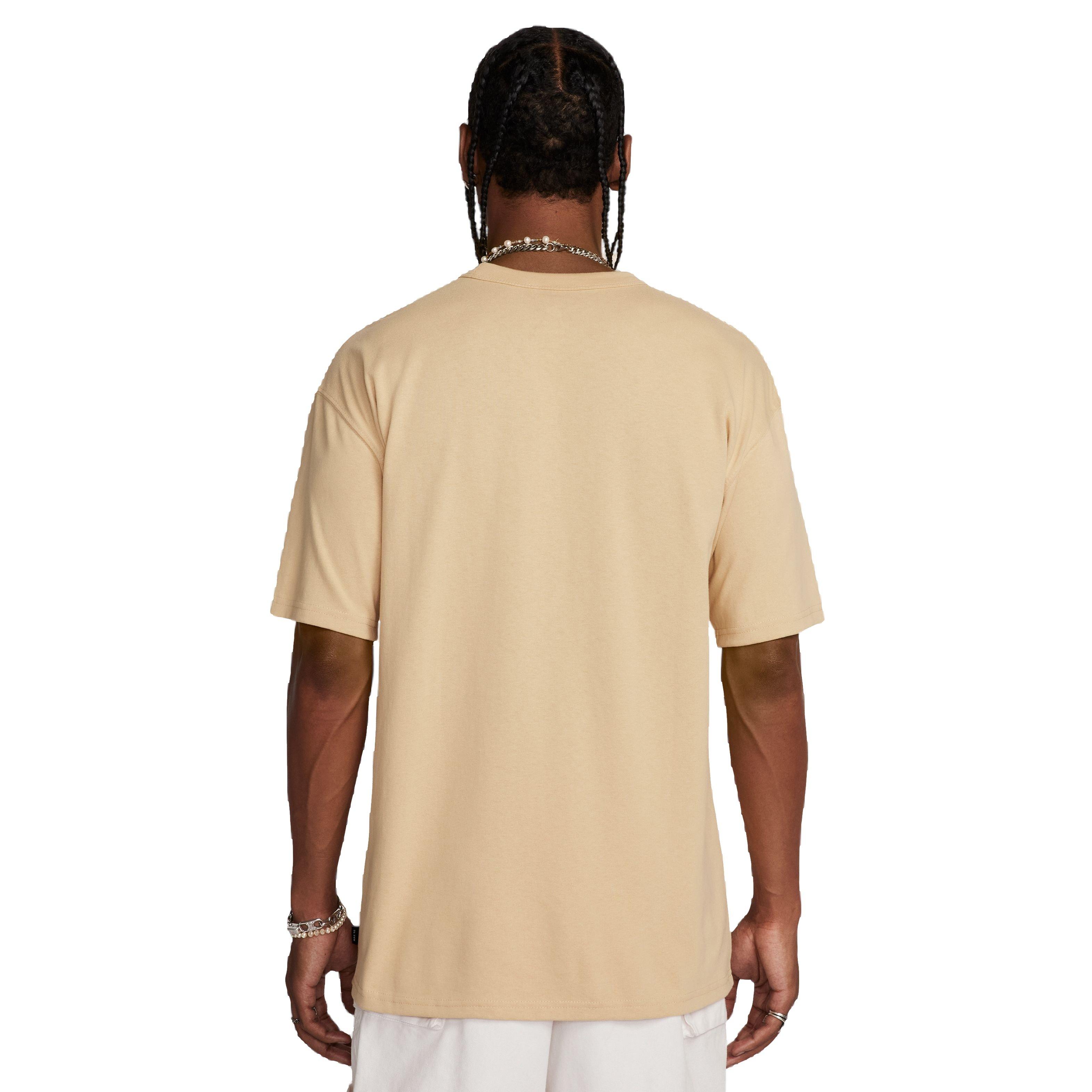Nike Men's Sportswear Premium Essentials Tee-Beige - BEIGE Thumbnail View 2