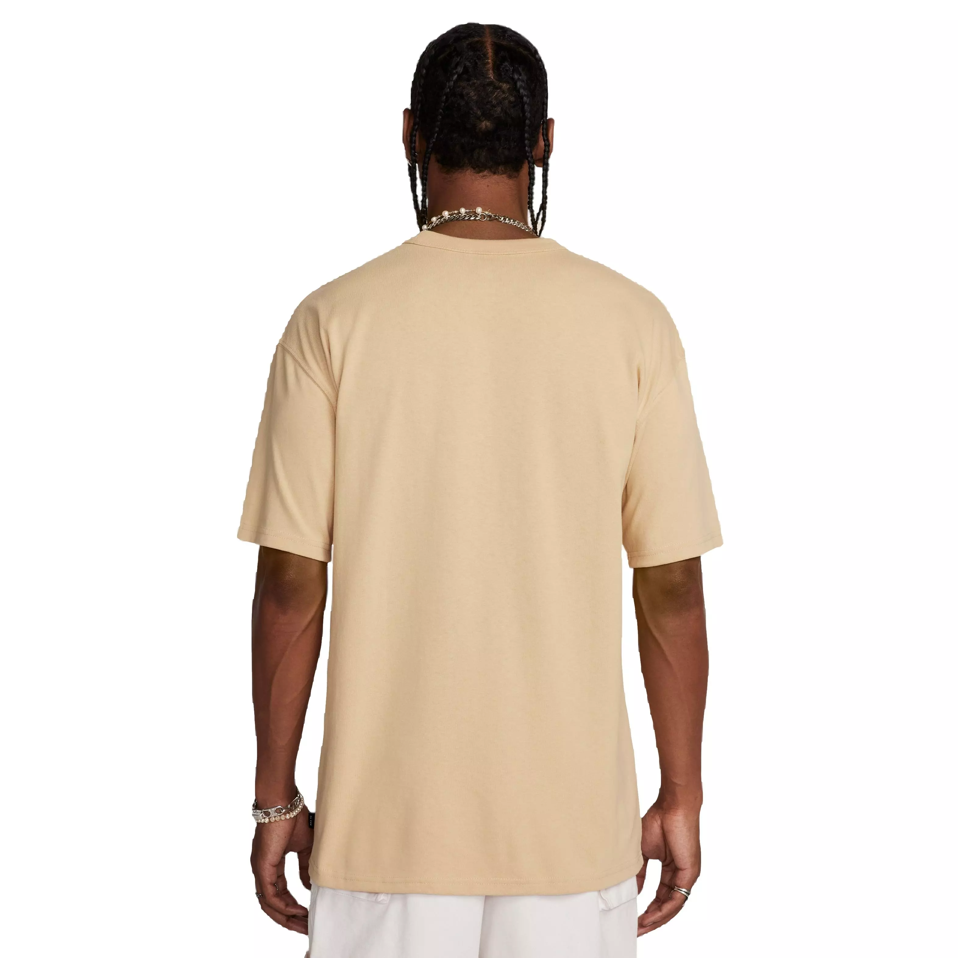 Nike Men's Sportswear Premium Essentials Tee-Beige - BEIGE