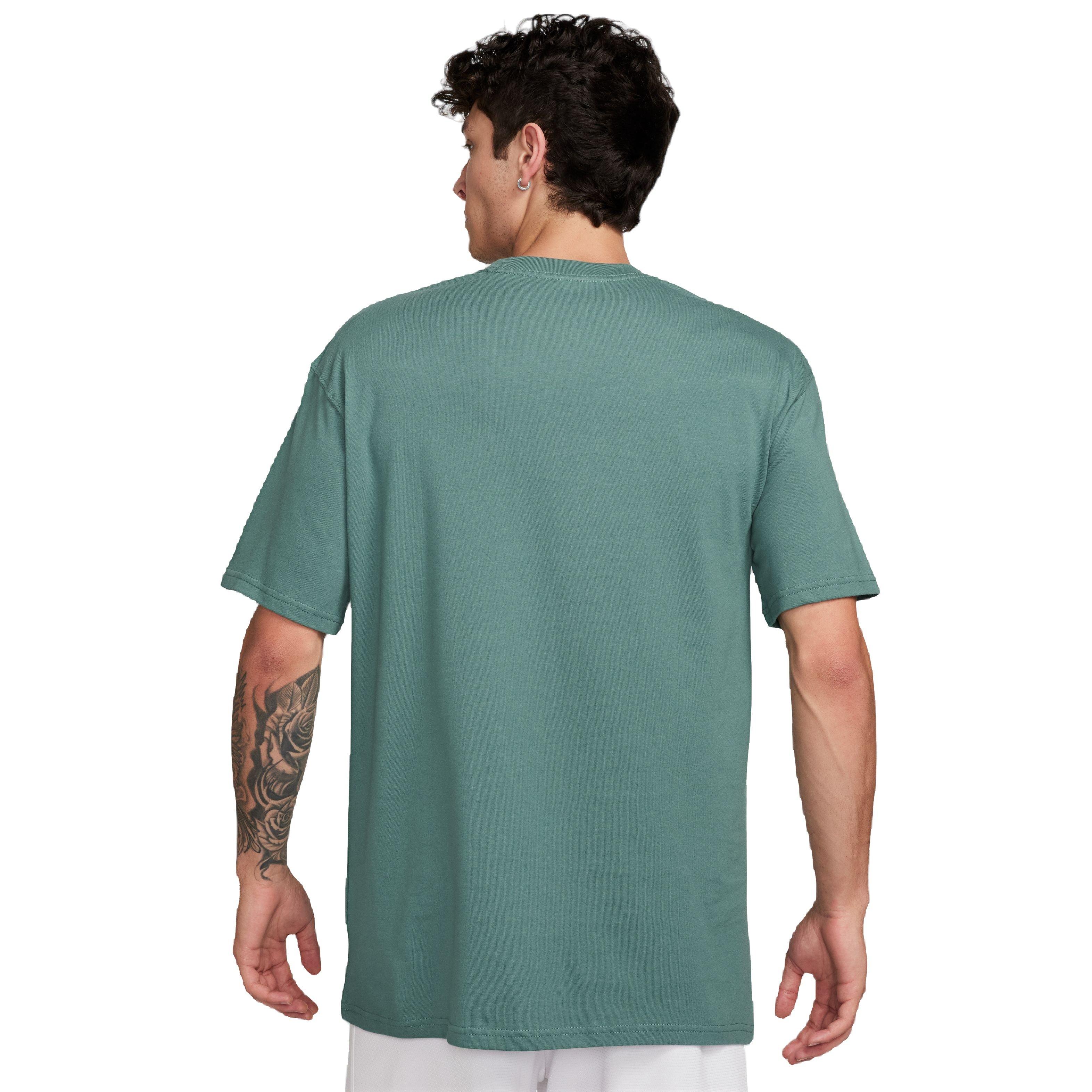 Nike Men's M90 Basketball Tee-Green - GREEN Thumbnail View 2