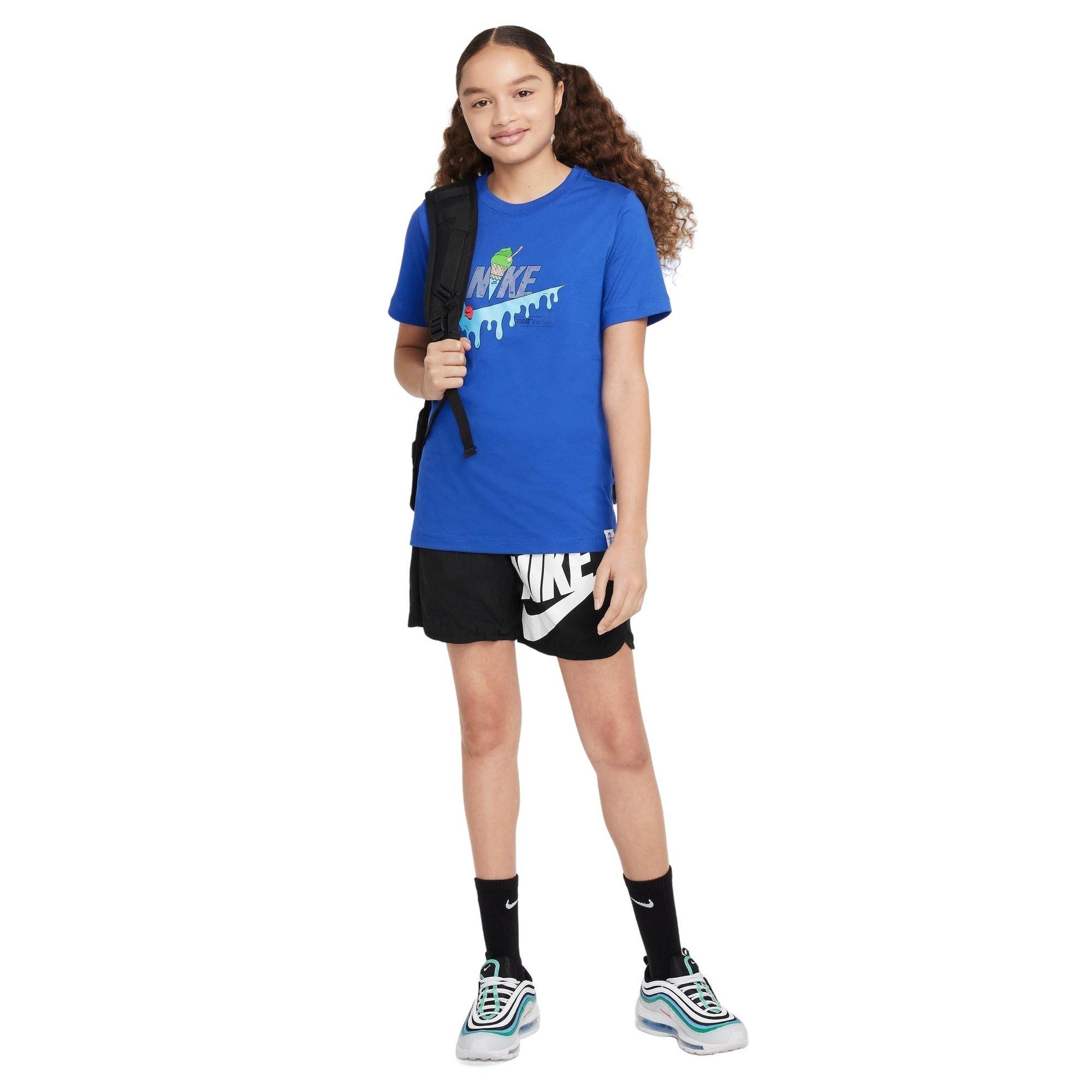 Nike Sportswear Sole Food Big Boys' Royal Tee