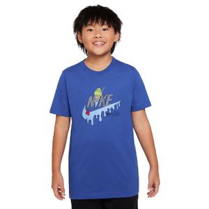 Nike Big Boys' Sportswear Sole Food Tee-Royal