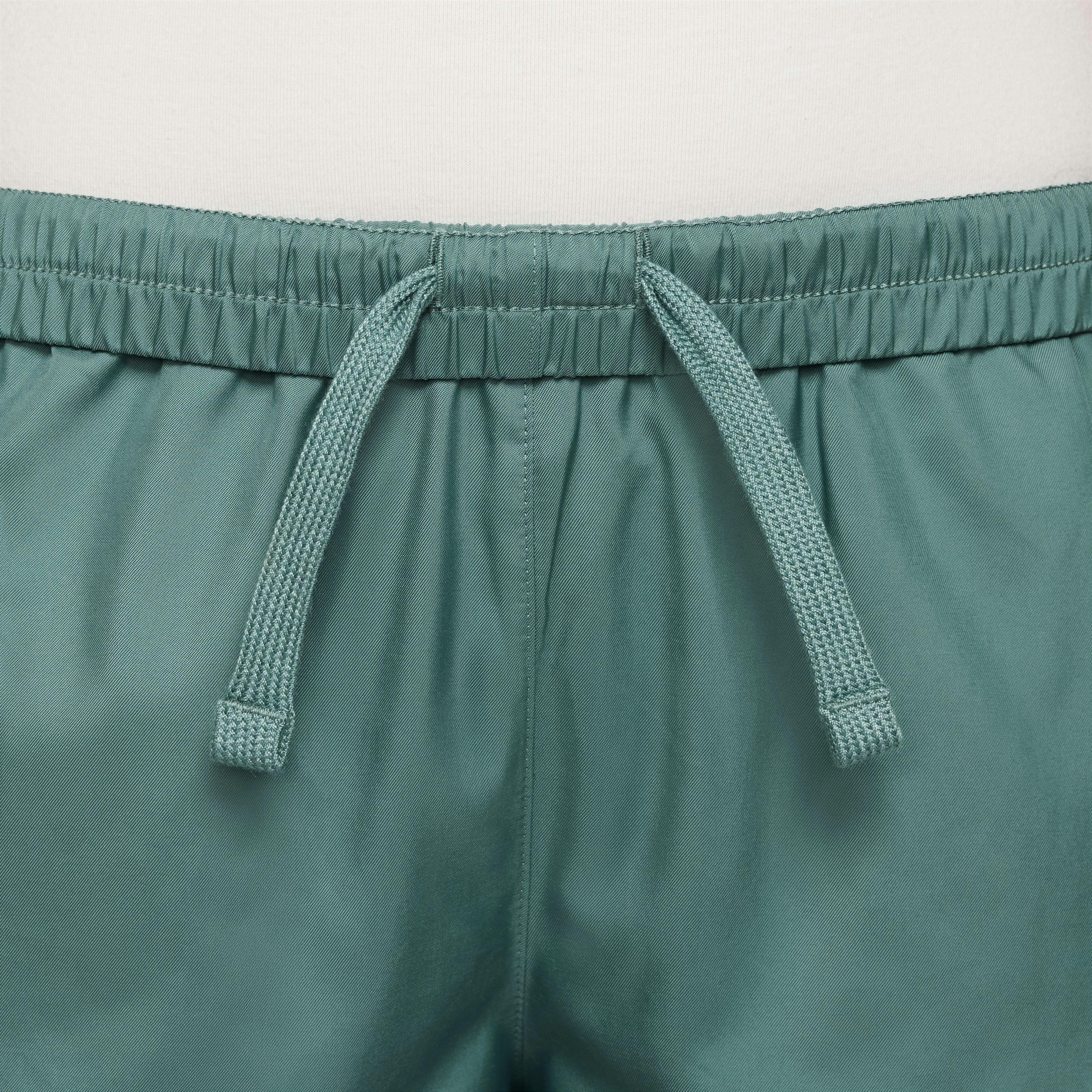 Nike Sportswear Woven Big Boys' Green Shorts