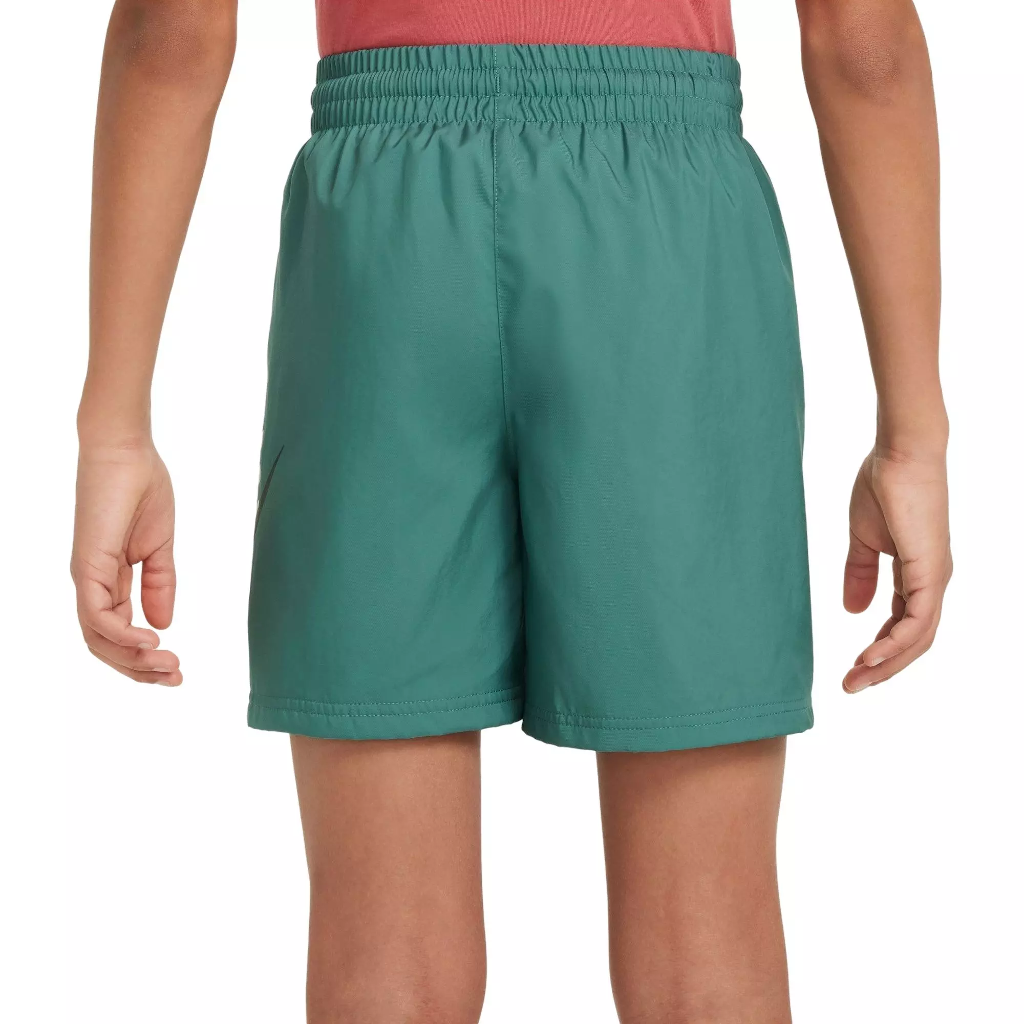 Nike Big Boys' Sportswear Woven Shorts-Green - GREEN