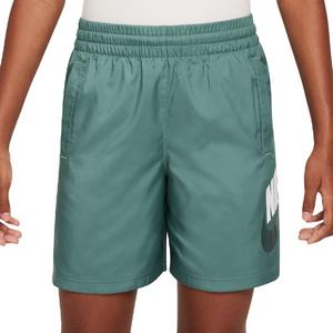Nike Big Boys' Sportswear Woven Shorts-Green
