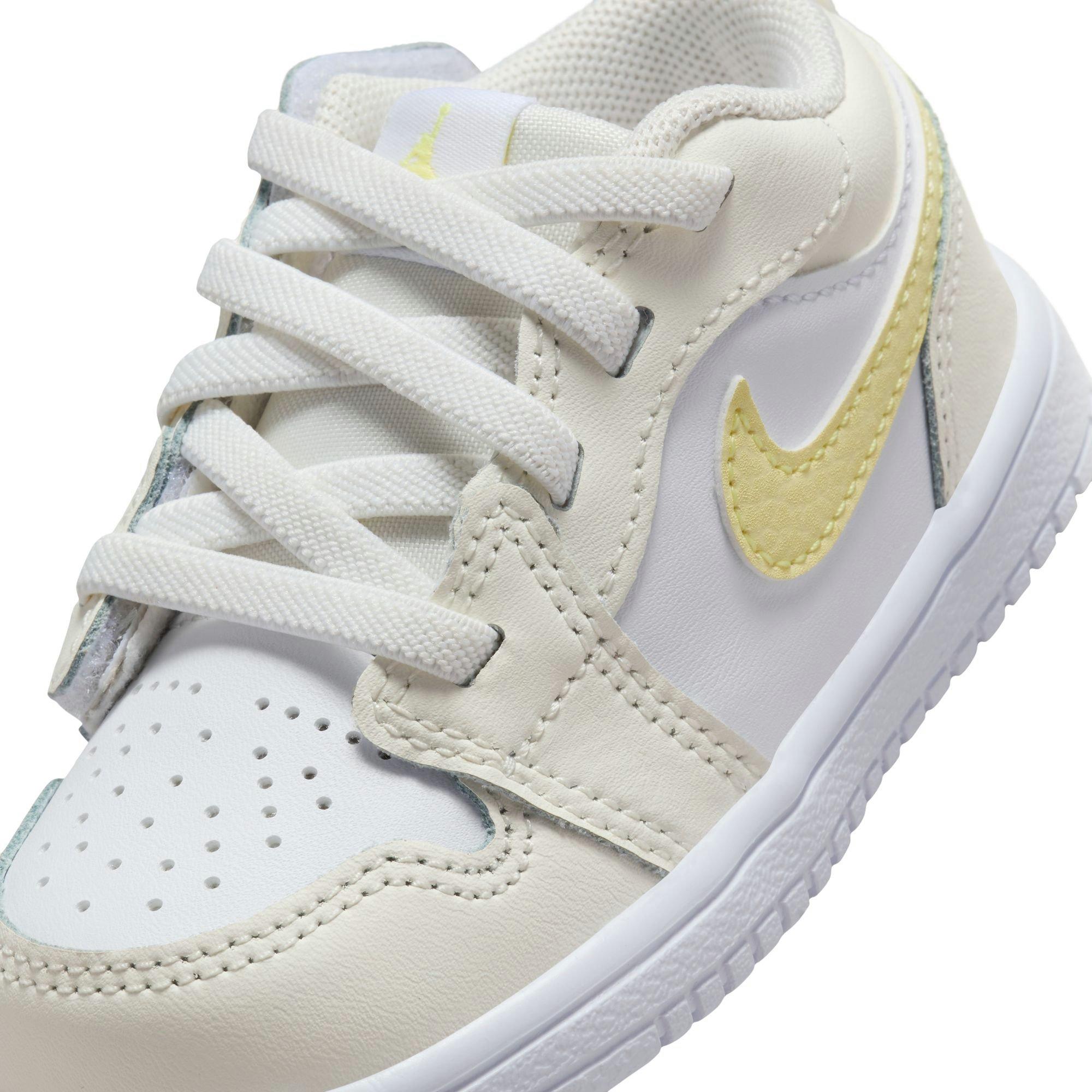 Jordan 1 Low Alt Toddler Girls' Sail/Laser Orange/White/Laser Fuchsia Shoe