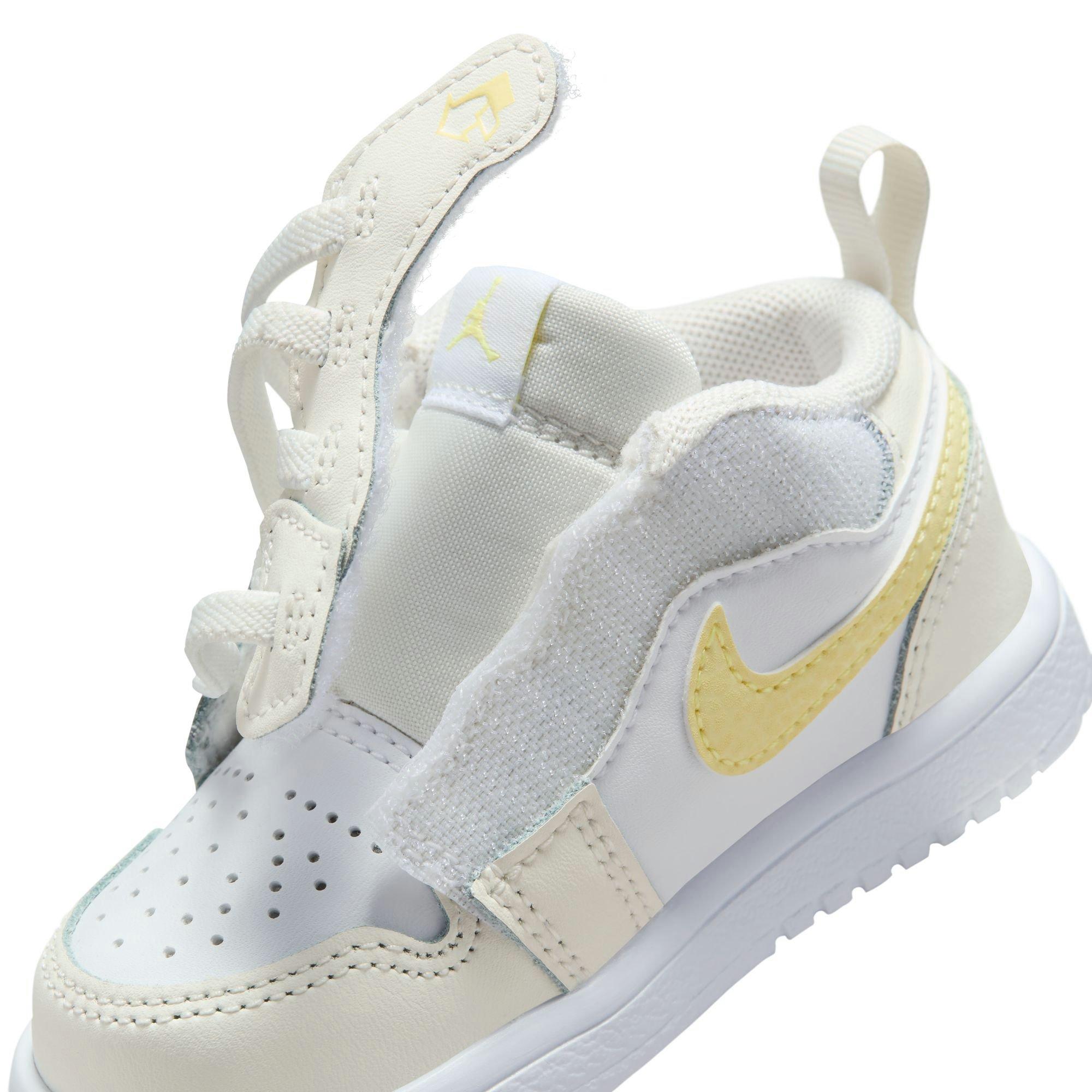 Jordan 1 Low Alt Toddler Girls' Sail/Laser Orange/White/Laser Fuchsia Shoe