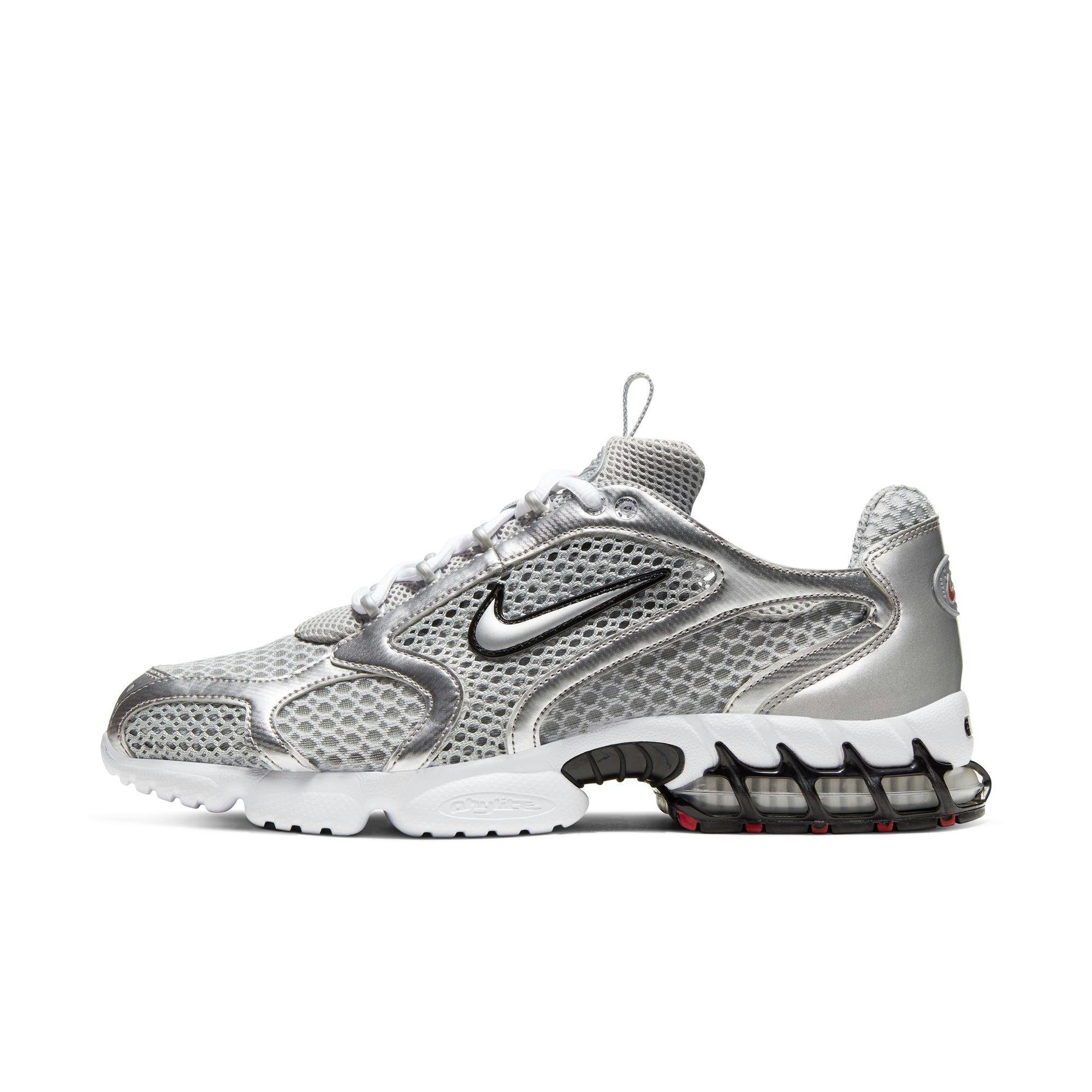 Nike Air Zoom Spiridon Cage 2 Men's "Lt Smoke Grey/Metallic Silver" Shoe