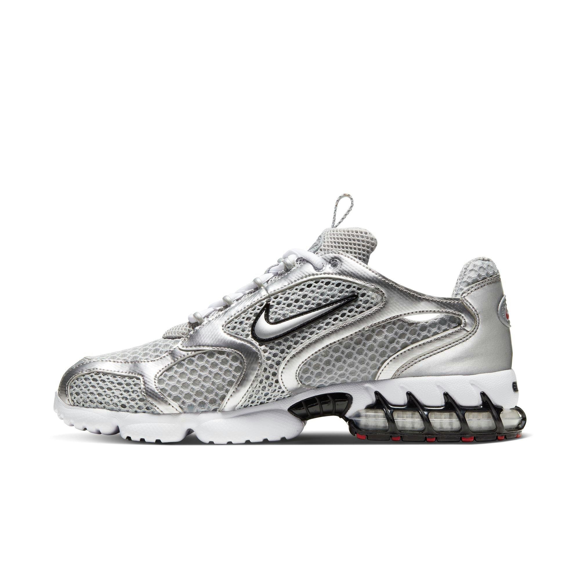 Nike Air Zoom Spiridon Cage 2 Men's "Lt Smoke Grey/Metallic Silver" Shoe