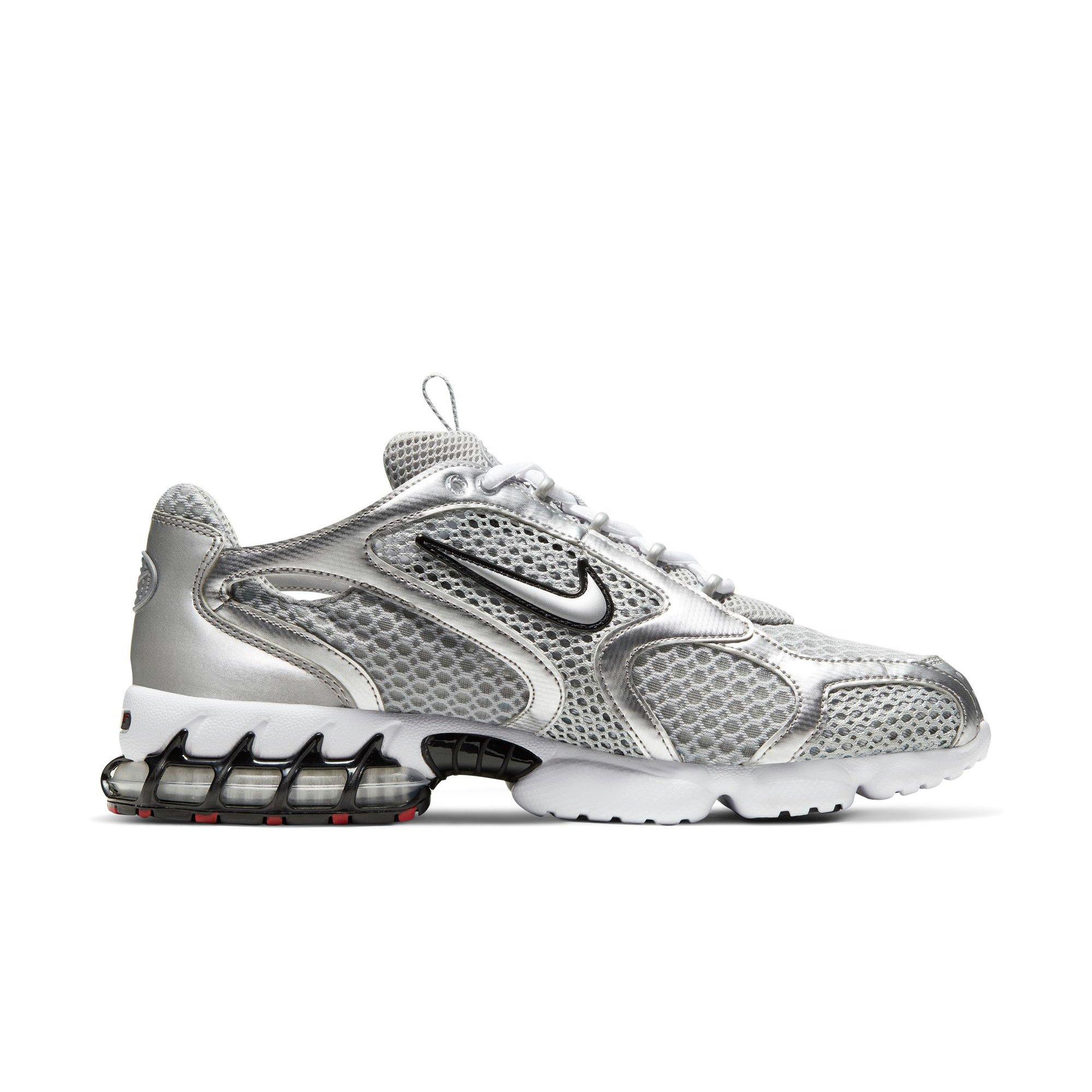 Nike Air Zoom Spiridon Cage 2 Men's "Lt Smoke Grey/Metallic Silver" Shoe