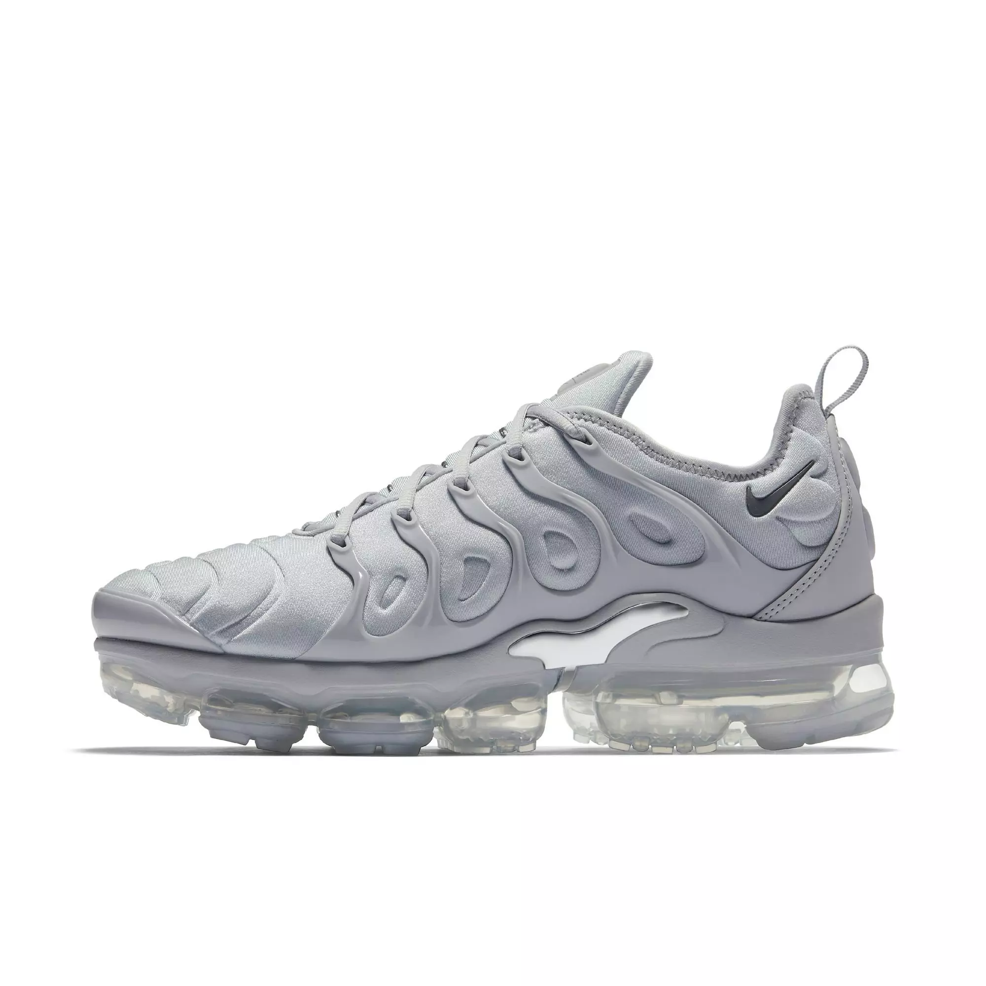 Nike Air VaporMax Plus "Wolf Grey/Dark Grey/Metallic Silver" Men's Shoe - GREY
