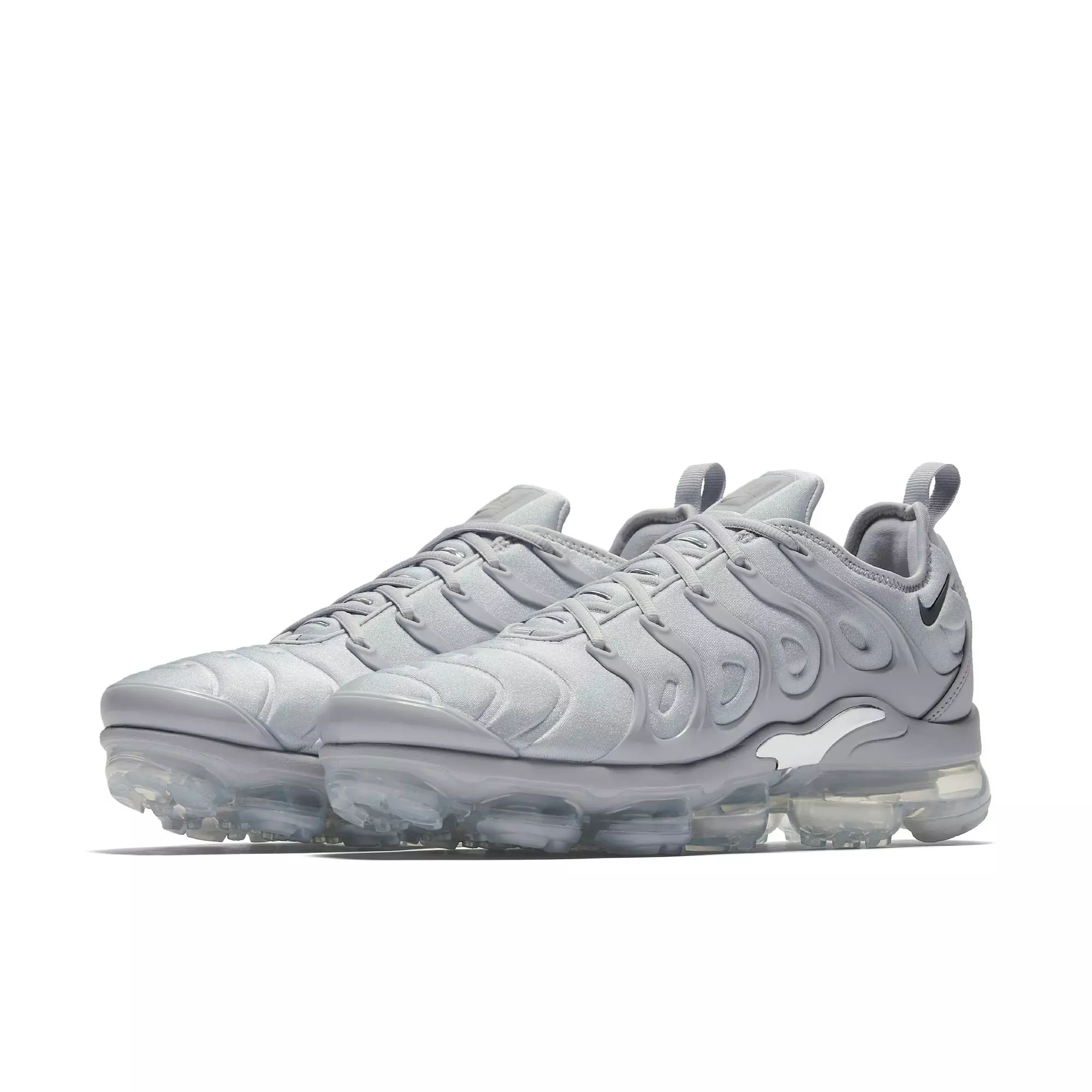 Nike Air VaporMax Plus "Wolf Grey/Dark Grey/Metallic Silver" Men's Shoe - GREY
