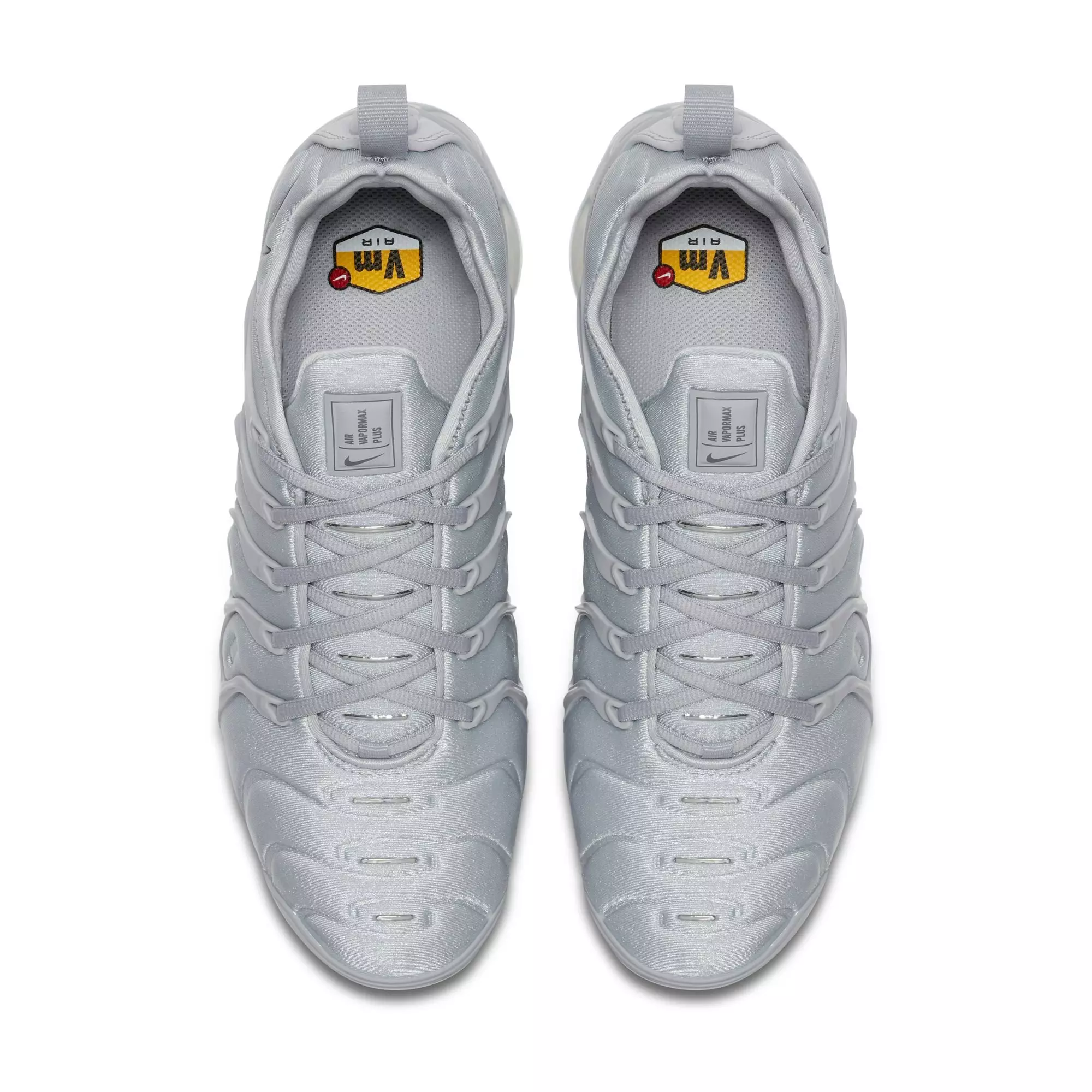 Nike Air VaporMax Plus "Wolf Grey/Dark Grey/Metallic Silver" Men's Shoe - GREY