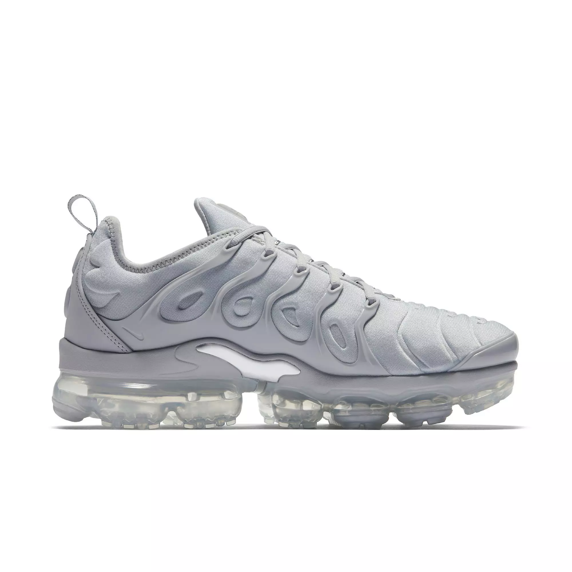 Nike Air VaporMax Plus "Wolf Grey/Dark Grey/Metallic Silver" Men's Shoe - GREY