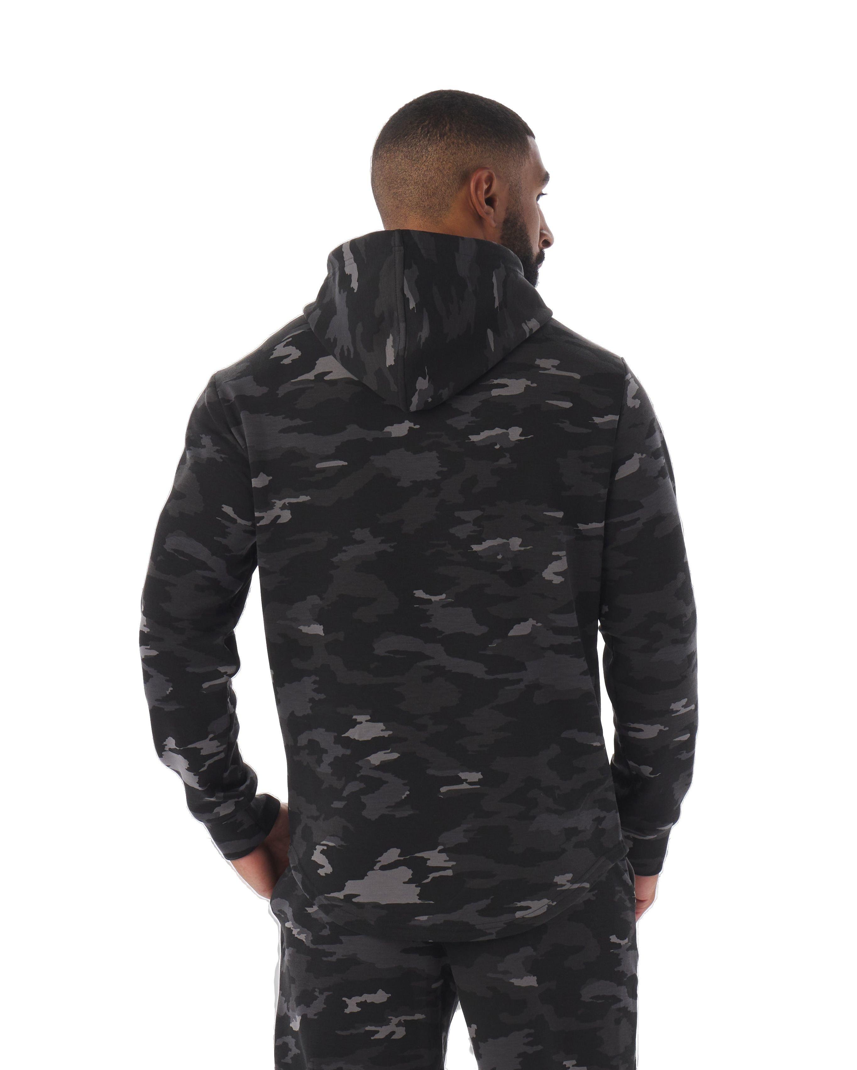 Legends Men's Hawthorne Tech 2.0 Hoodie - Camo/Black - BLACK Thumbnail View 2
