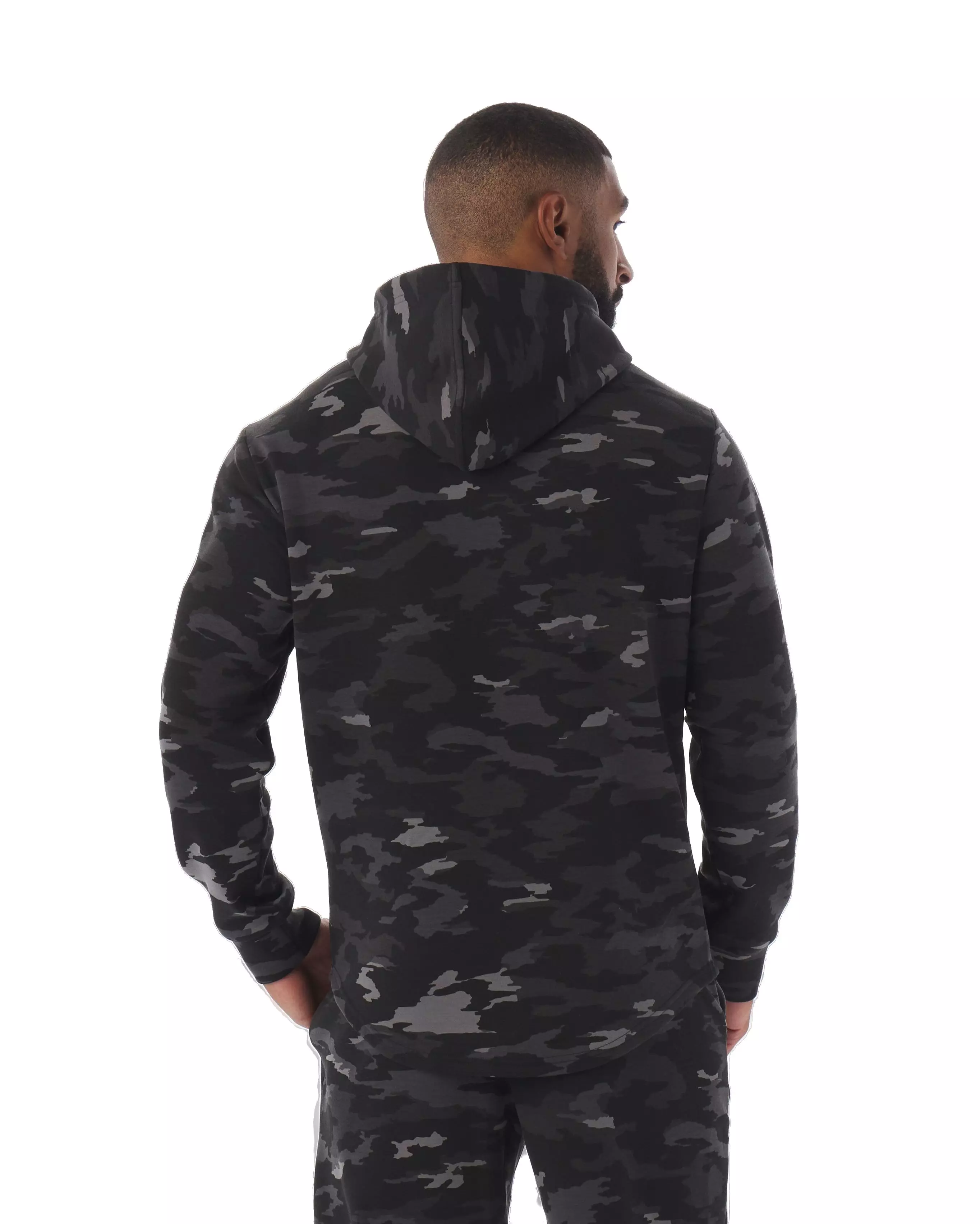 Legends Men's Hawthorne Tech 2.0 Hoodie - Camo/Black - BLACK