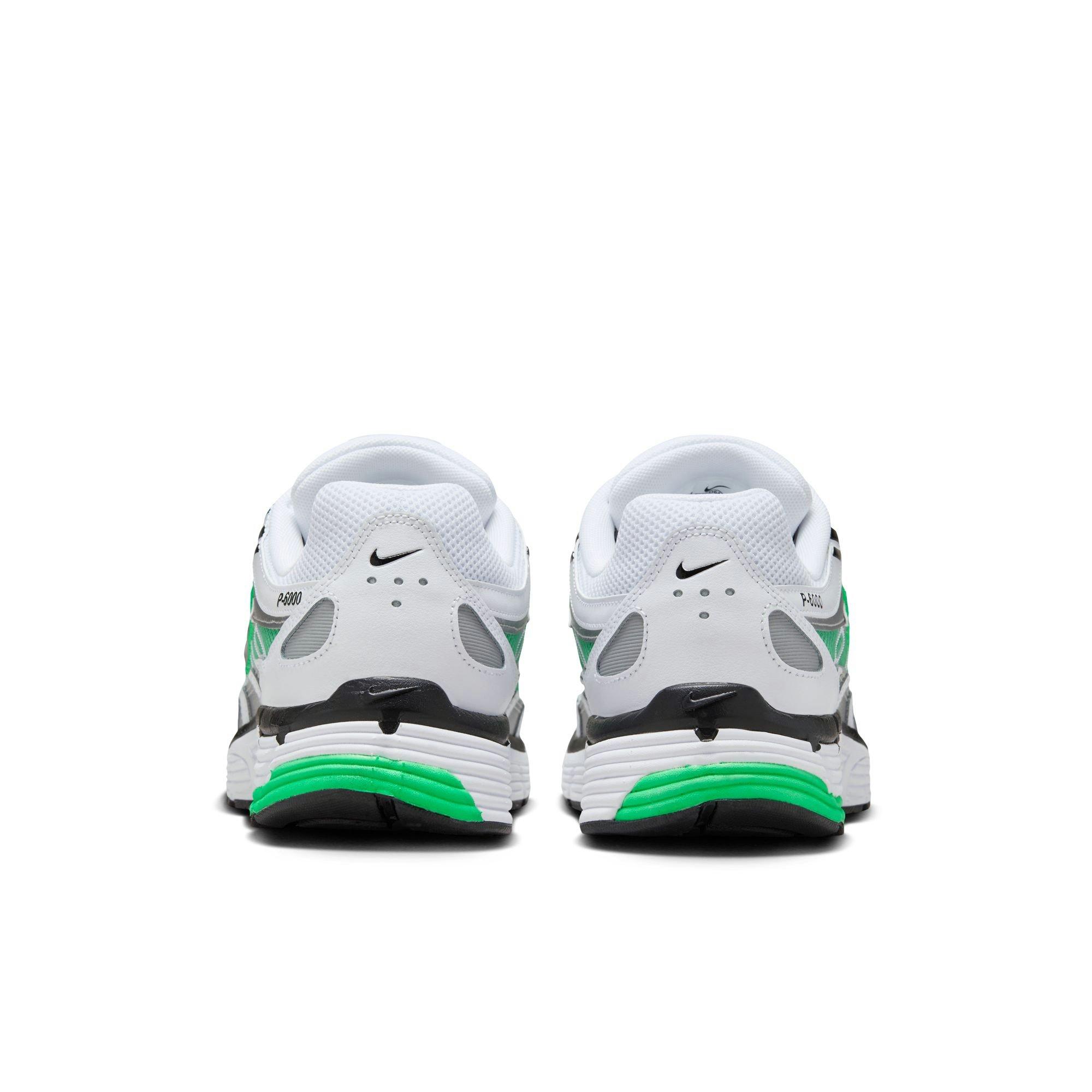 Nike P-6000 Men's "White/Black/Metallic Silver/Spring Green" Shoe