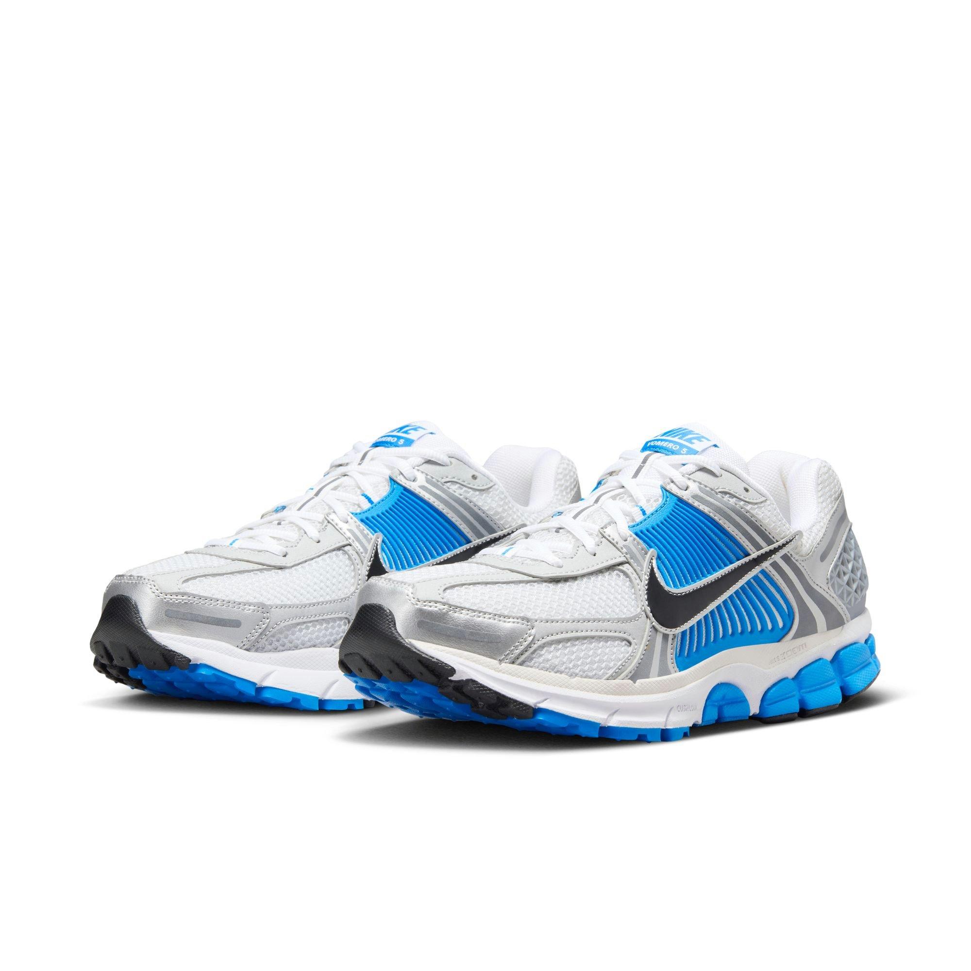 Nike Zoom Vomero 5 "White/Black/Pure Platinum/Photo Blue" Men's Shoe - WHITE/BLUE Thumbnail View 5