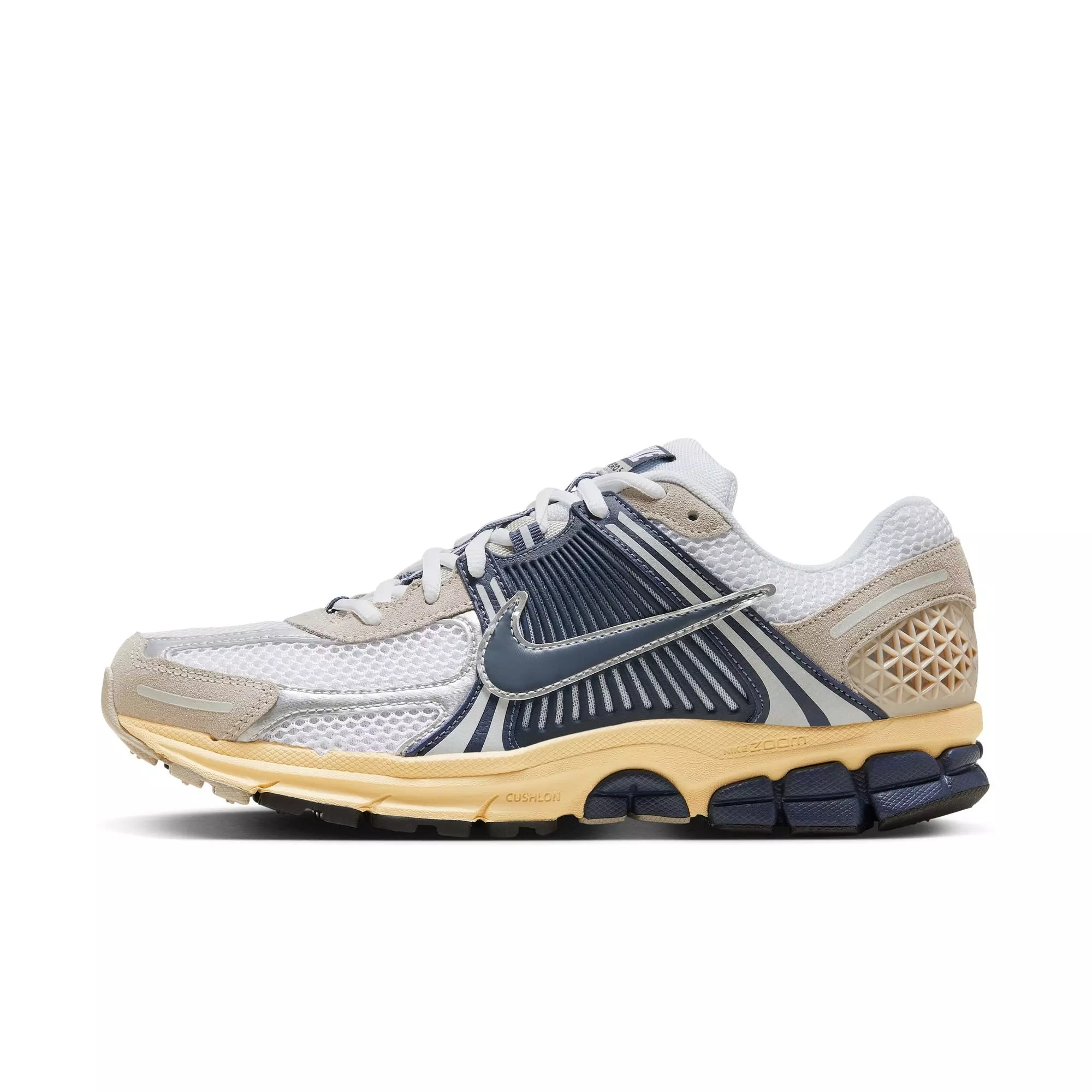 Nike Zoom Vomero 5 "White/Thunder Blue/Cream II" Men's Shoe - WHITE/BEIGE