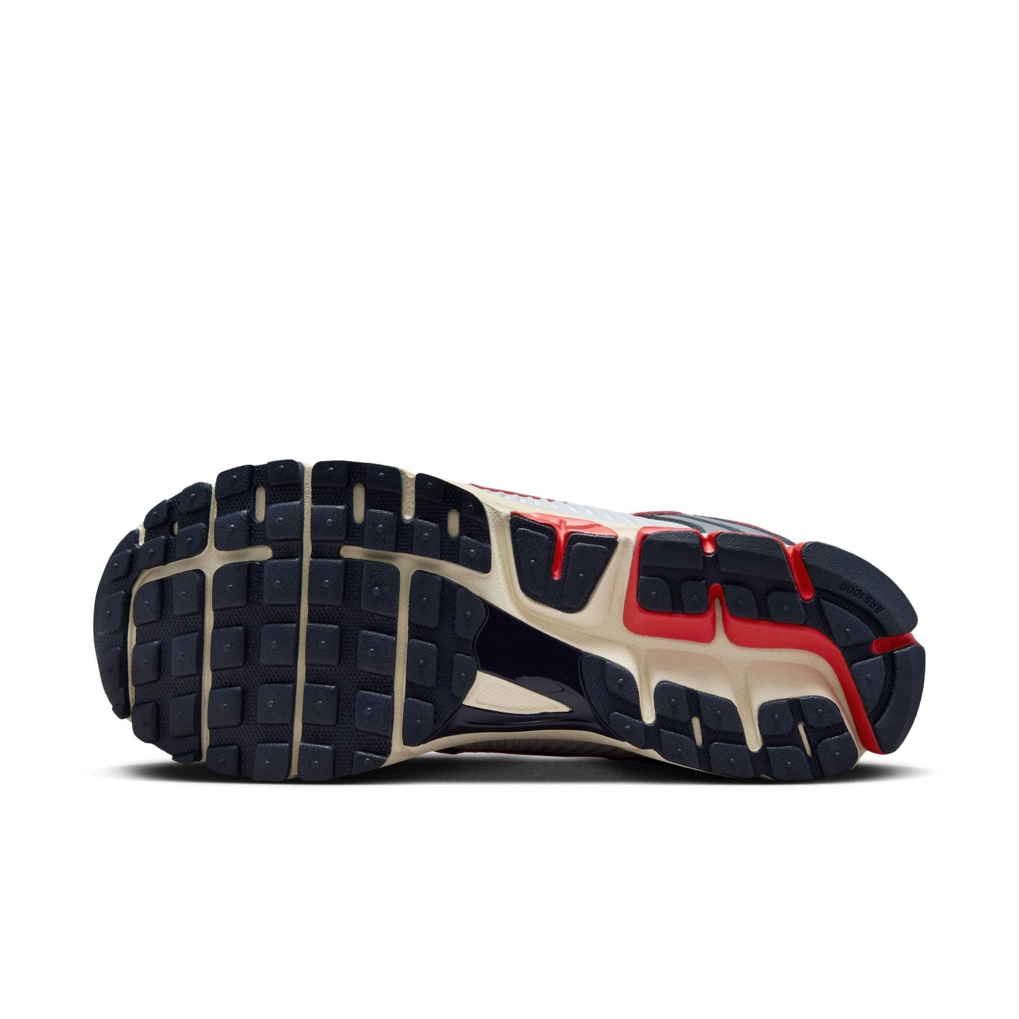 Nike Zoom Vomero 5 "Photon Dust/Picante Red/Summit White" Men's Shoe - WHITE/NAVY/RED Thumbnail View 7