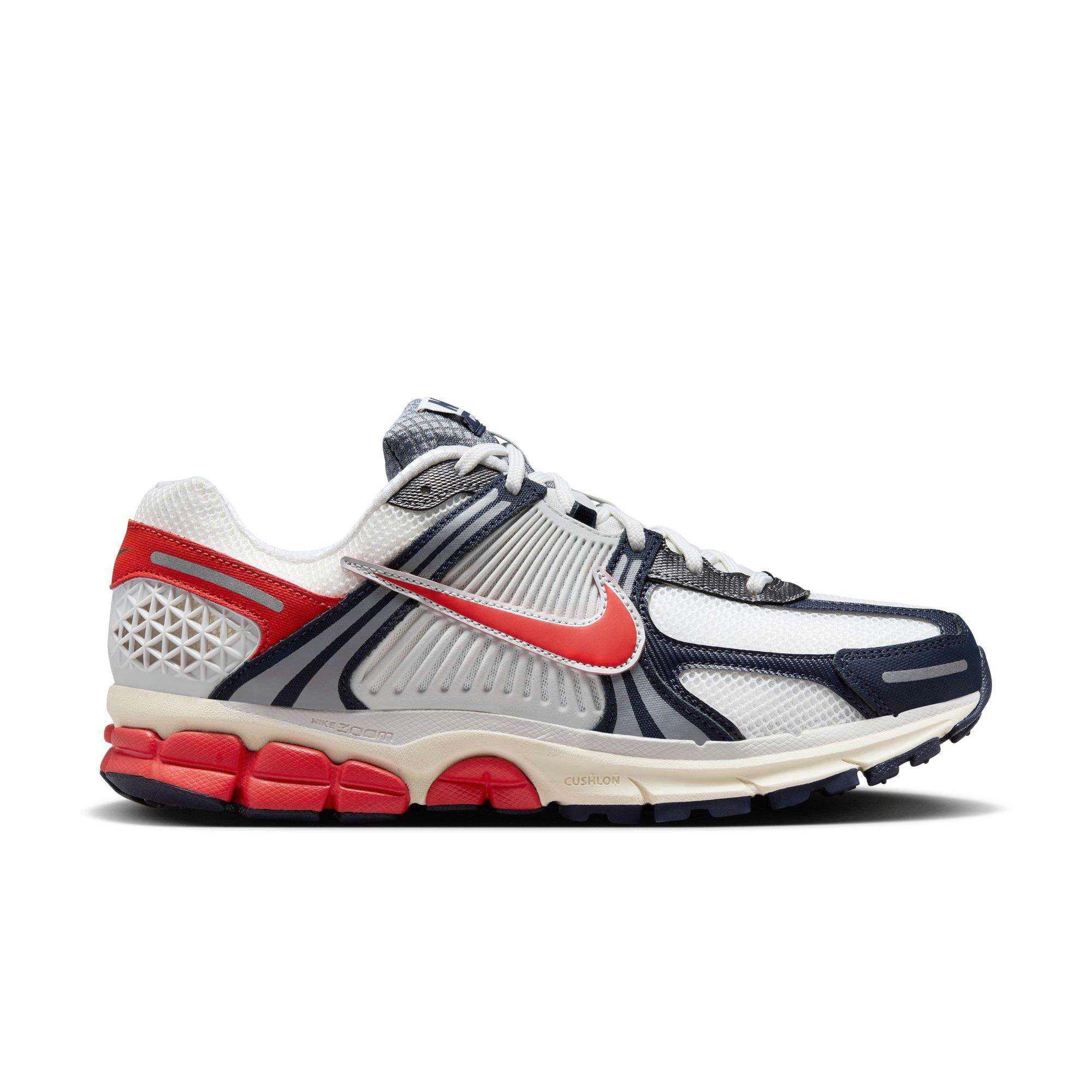 Nike Zoom Vomero 5 "Photon Dust/Picante Red/Summit White" Men's Shoe - WHITE/NAVY/RED Thumbnail View 1