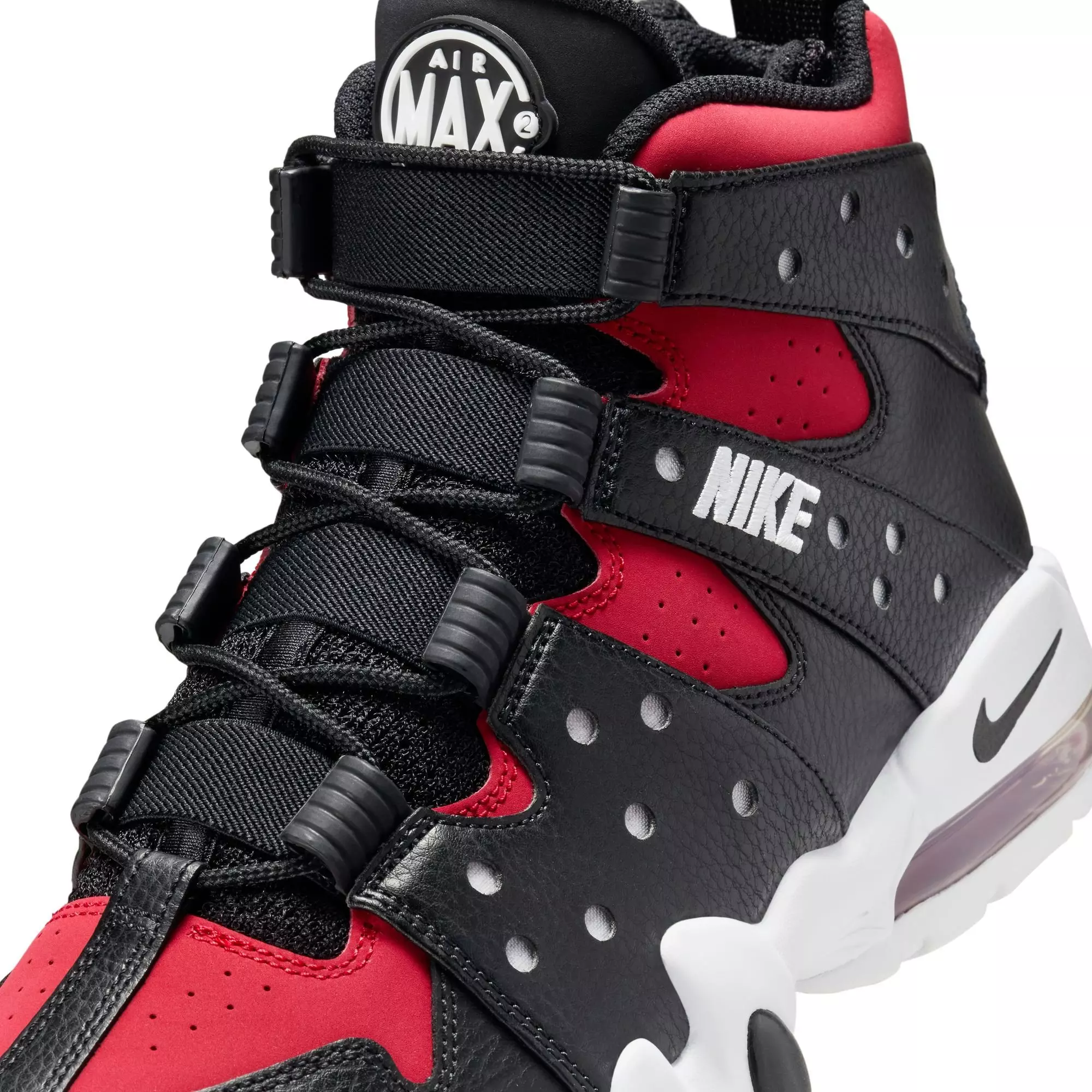 Nike Air Max2 CB '94 "Black/White/Gym Red" Men's Shoe - BLACK/RED